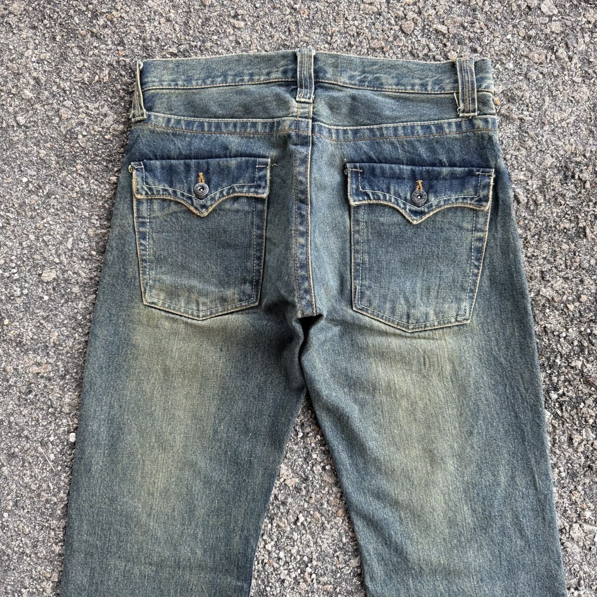 Japanese Brand × Jean × Rusty VINTAGE WILD LIFE RUSTY JEAN RIPPEP DENIM PANTS Size US 32 / EU 48 - 10 Thumbnail