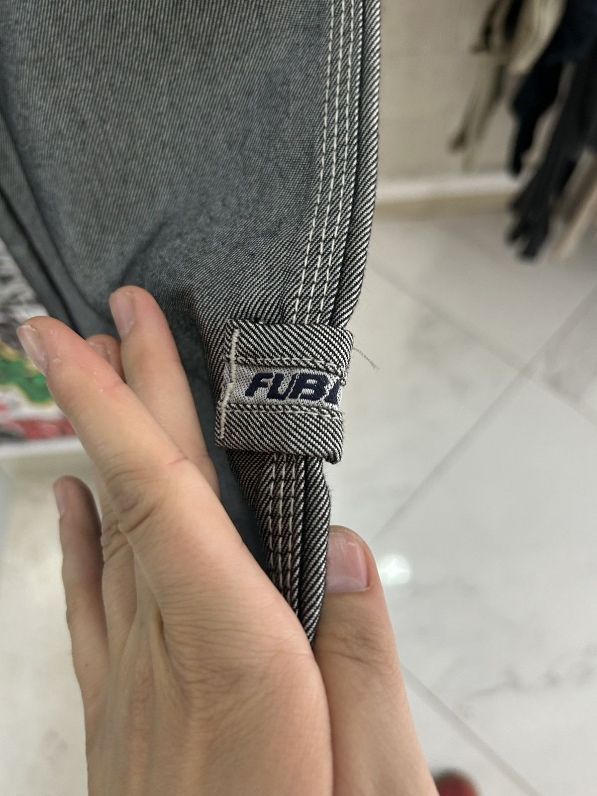 Vintage Fubu 90s Carpenter Jeans Size US 28 / EU 44 - 3 Thumbnail