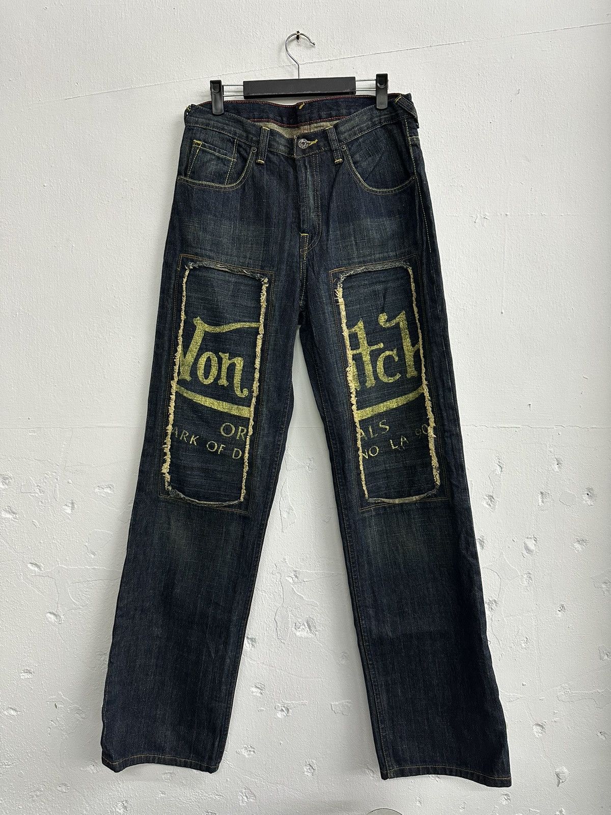 Von Dutch Distress Von Dutch Balenciaga Kapital Style Jeans Size US 30 / EU 46 - 1 Thumbnail