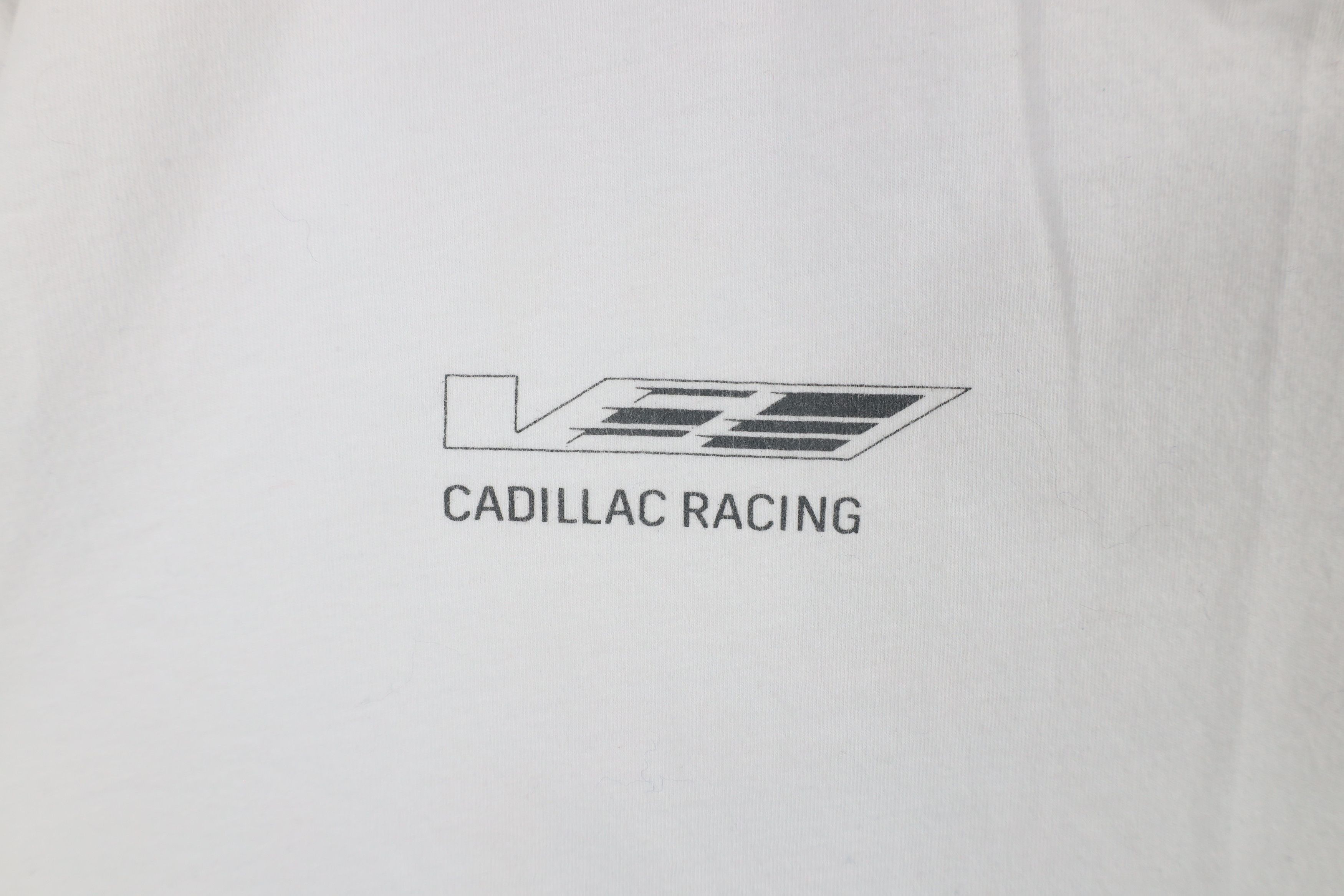 Vintage Y2K Cadillac Racing IMSA Short Sleeve T-Shirt White Cotton Size US XXL / EU 58 / 5 - 4 Thumbnail