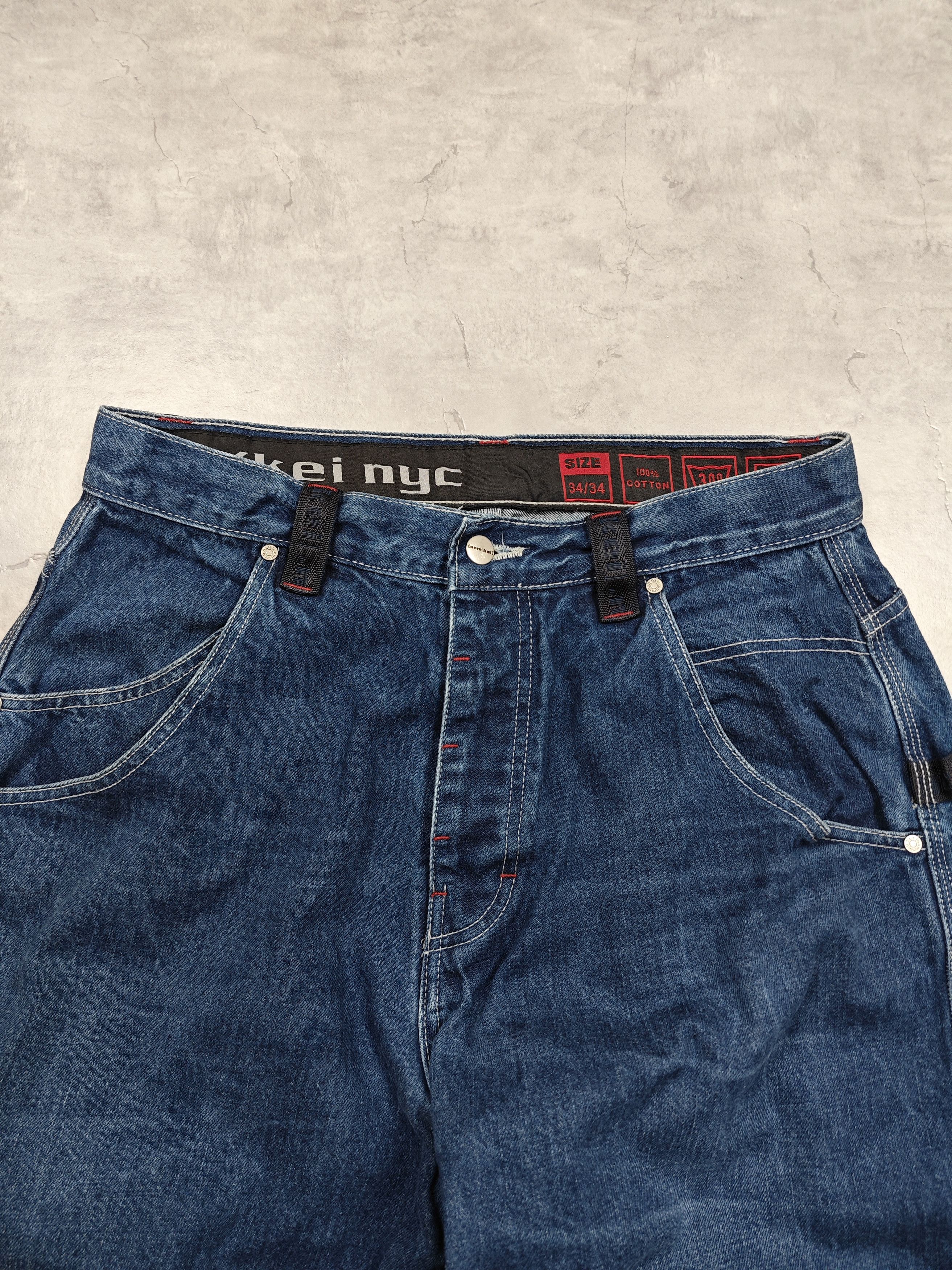 Aem'kei Aem'kei Vintage Baggy Jeans JNCO Style Size US 33 - 10 Thumbnail