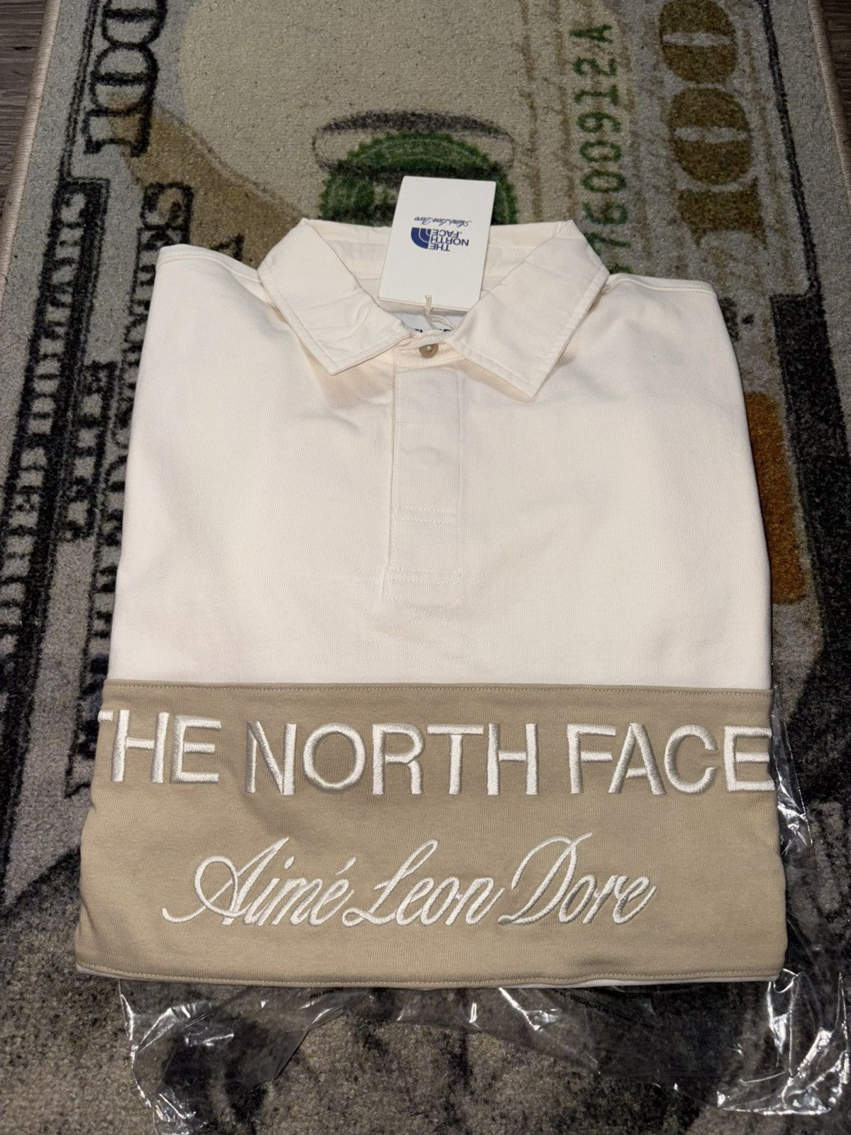 Aime Leon Dore Aime Leon Dore / The North Face Script Logo Rugby Size US L / EU 52-54 / 3 - 1 Thumbnail