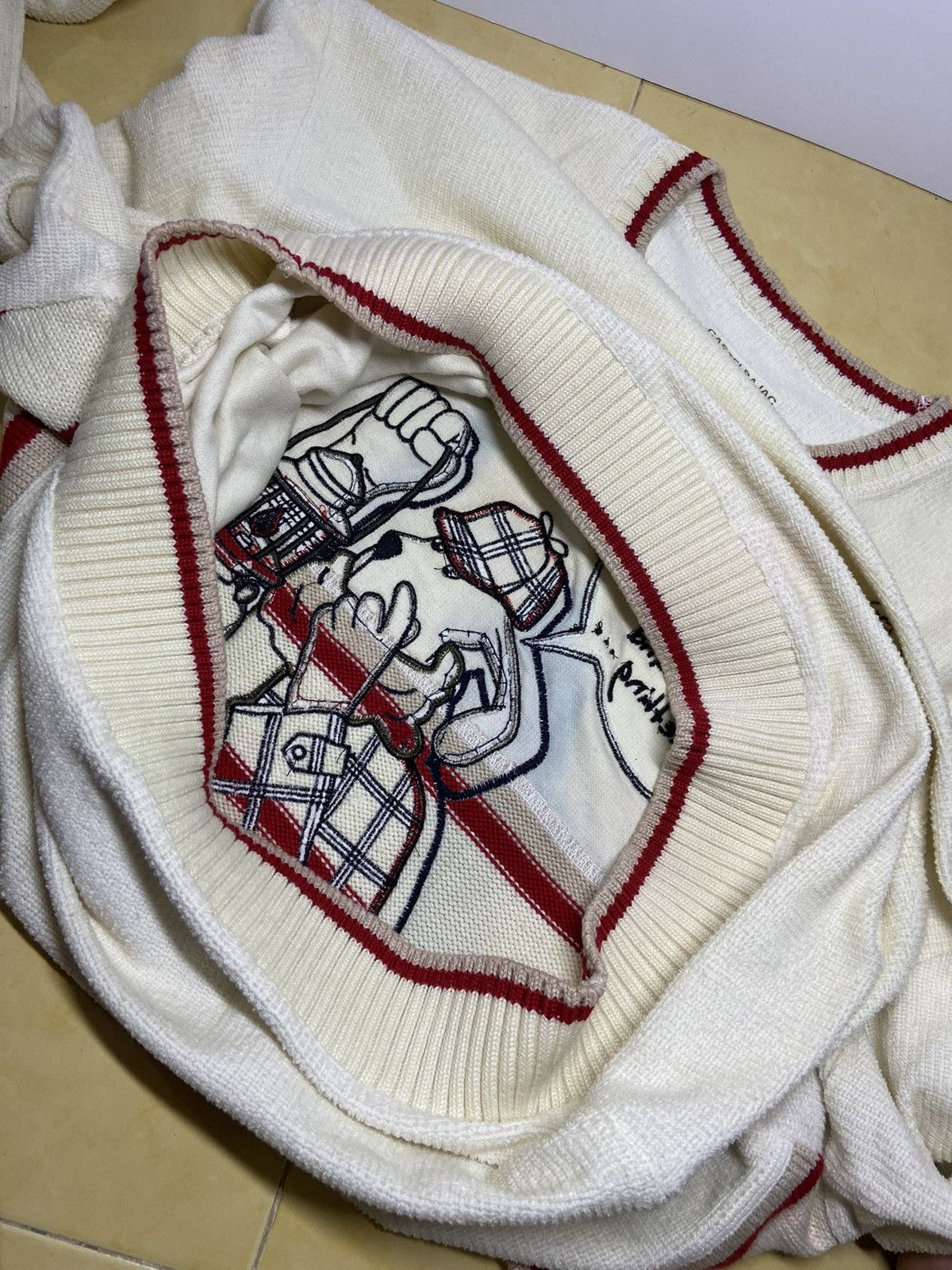 Jean Charles De Castelbajac CASTELBAJAC SPORT VINTAGE KNITWEAR SWEATSHIRT Size US XL / EU 56 / 4 - 17 Thumbnail