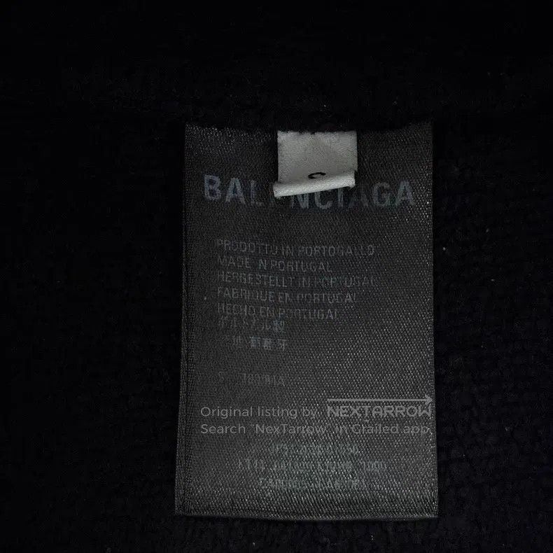 Balenciaga Balenciaga Classic Church Print Hooded Sweatshirt Size US S / EU 44-46 / 1 - 7 Thumbnail