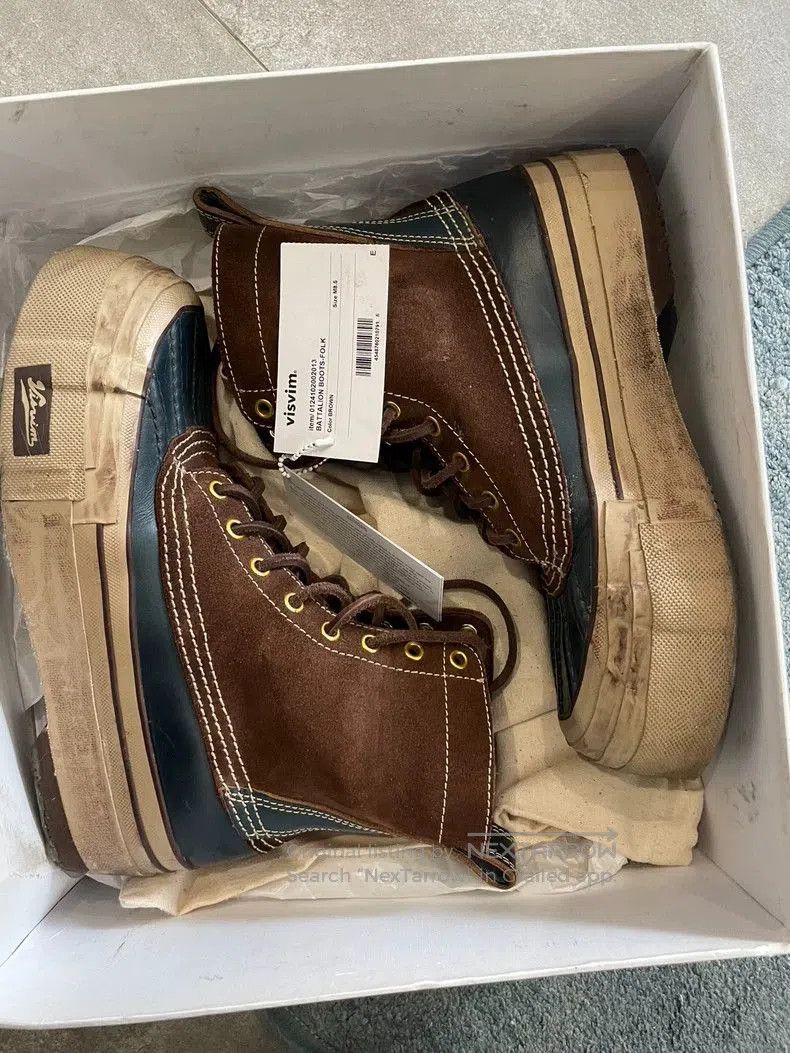 Visvim Visvim Decoy Duck Boots in Dark Brown. Size US 8 / EU 41 - 4 Thumbnail