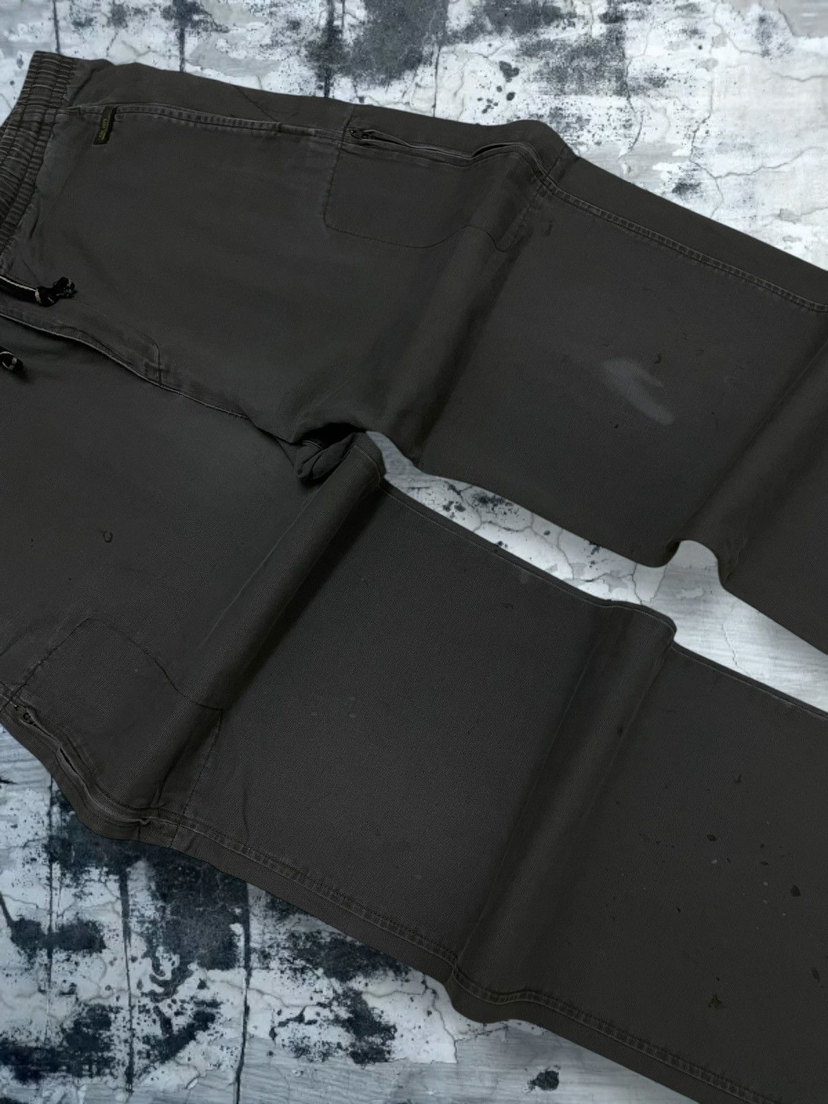 Nike Vintage Designer Nike Distressed Splash Work Casual Pant Size US 33 - 7 Thumbnail