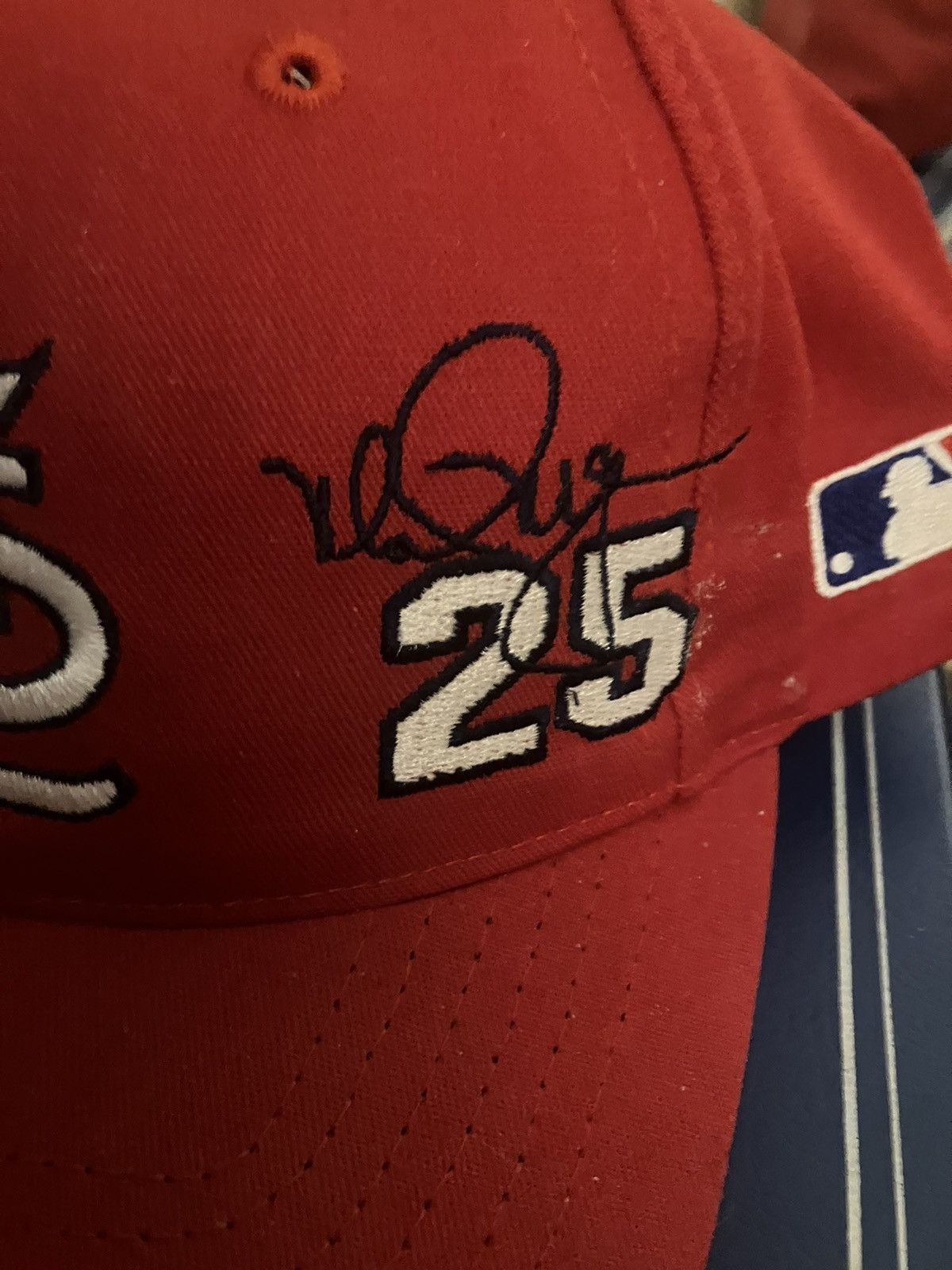 MLB vtg '90s St. Louis Cardinals Mark McGuire signature hat Size ONE SIZE - 2 Thumbnail
