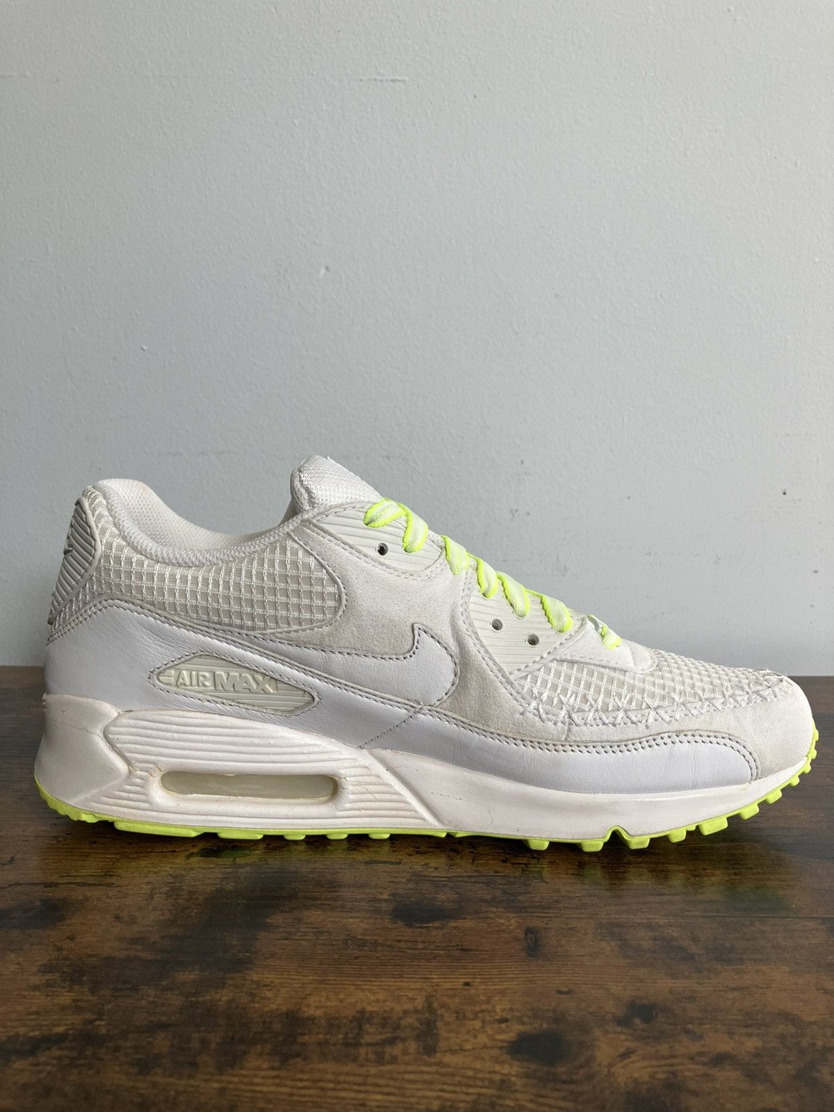 Nike KAWS x Nike Air Max 90 Premium White Size US 9 / EU 42 - 3 Thumbnail