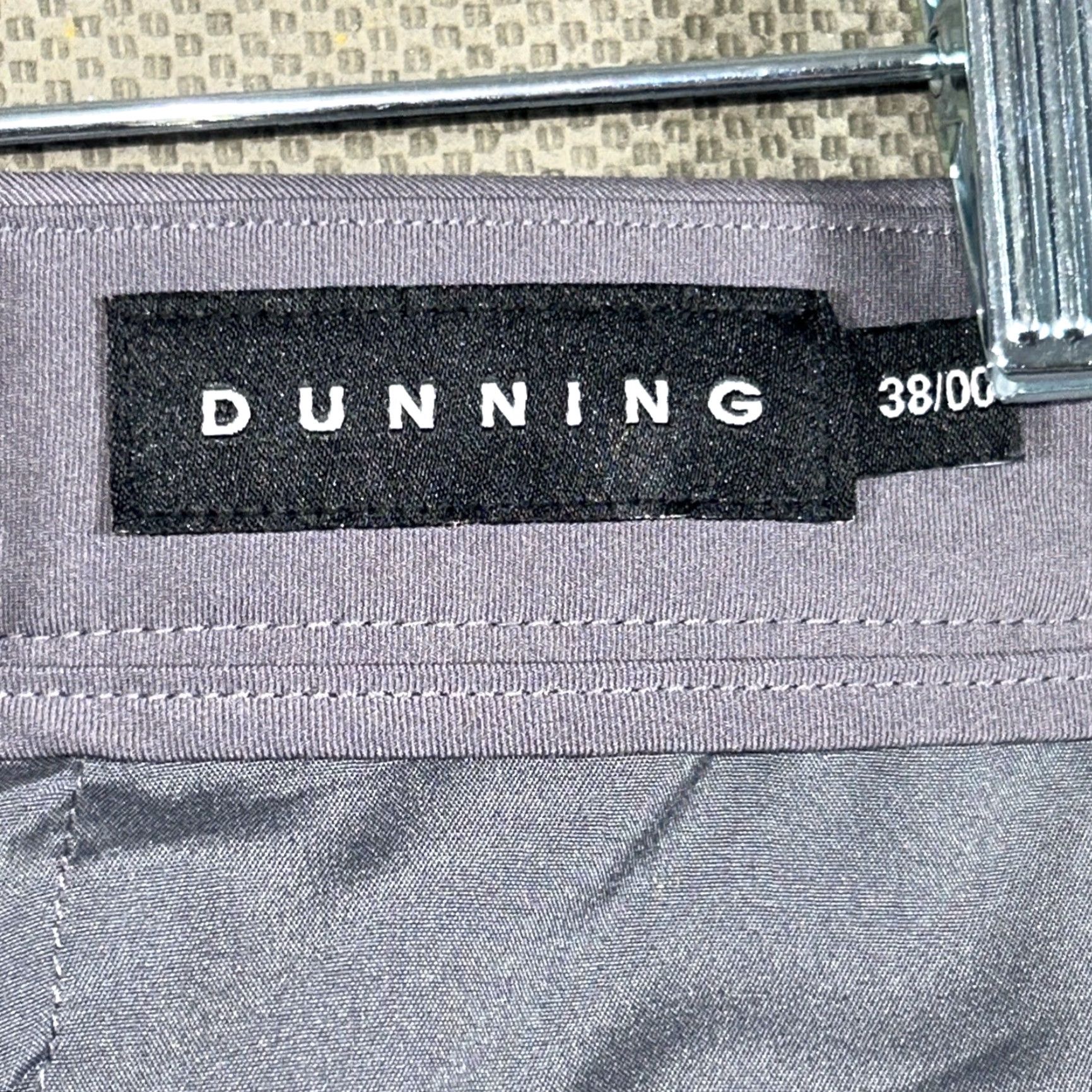Vintage Dunning Golf Pants Mens 38 X 34 Gray Performance Stretch Straight Pants Shirt? Size US 38 / EU 54 - 7 Thumbnail