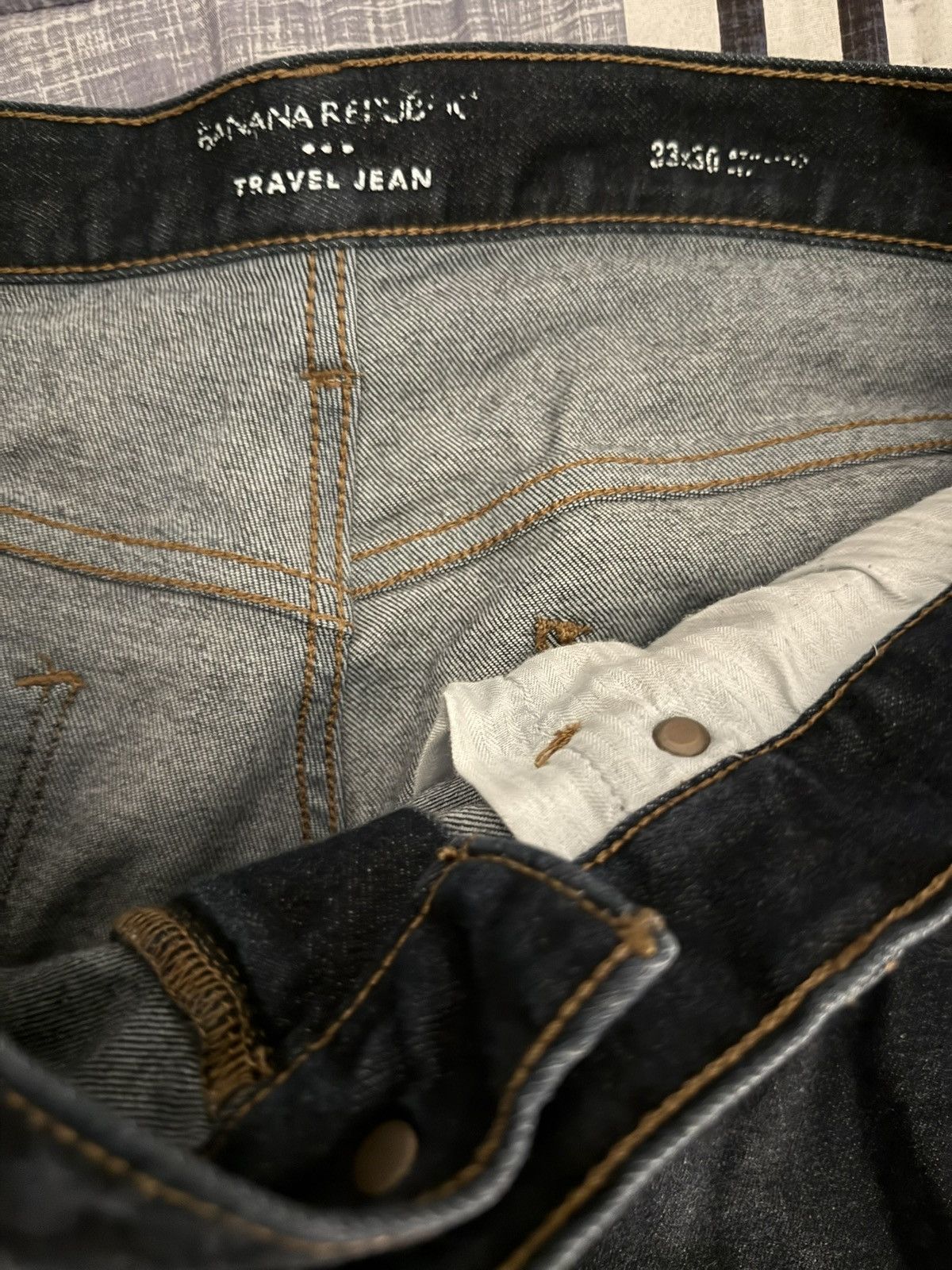 Other Banana Republic Travel Jean Size US 33 - 3 Thumbnail