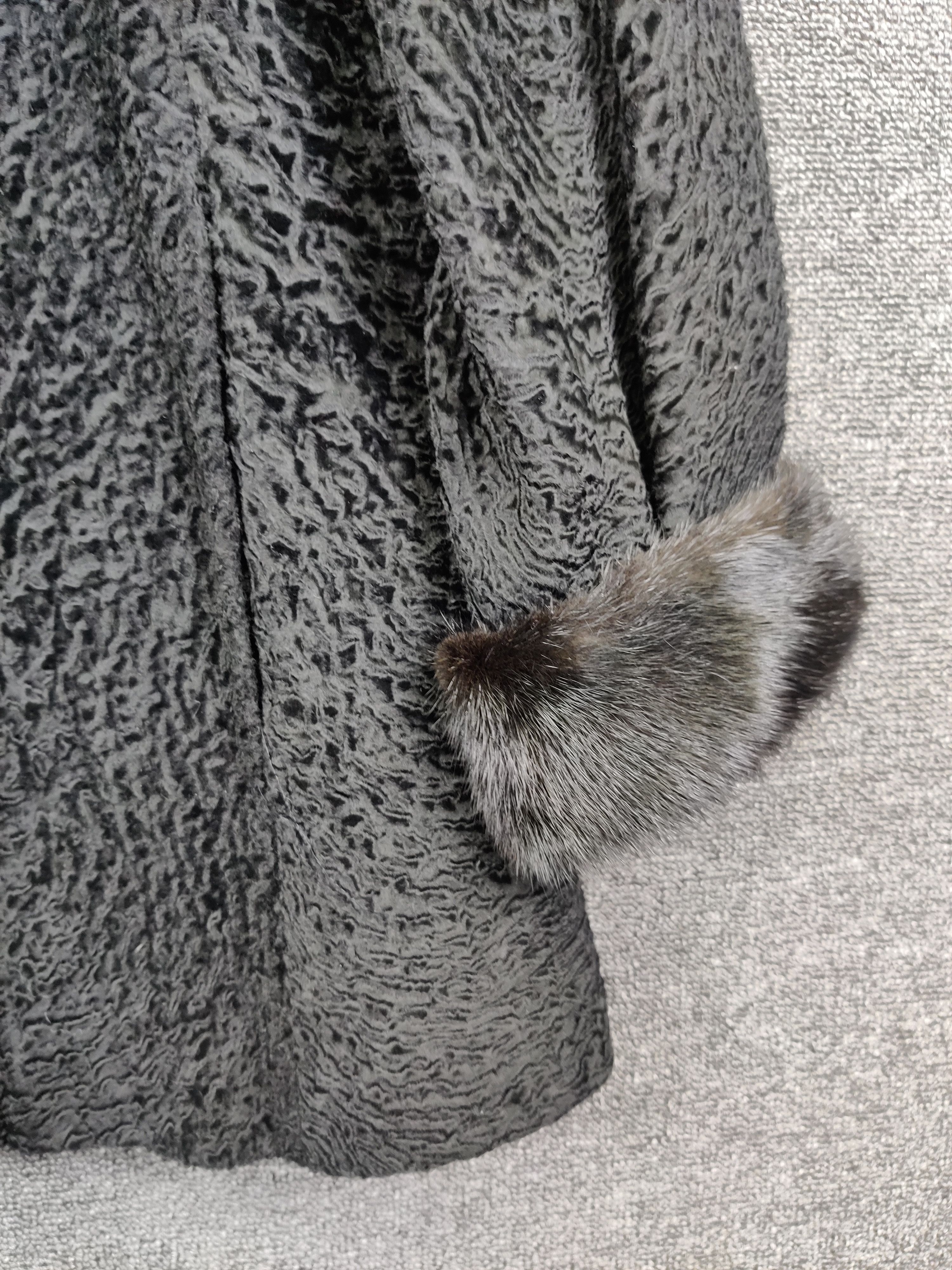 Japanese Brand Fosma France Leather Fur Jacket Size US M / EU 48-50 / 2 - 3 Thumbnail