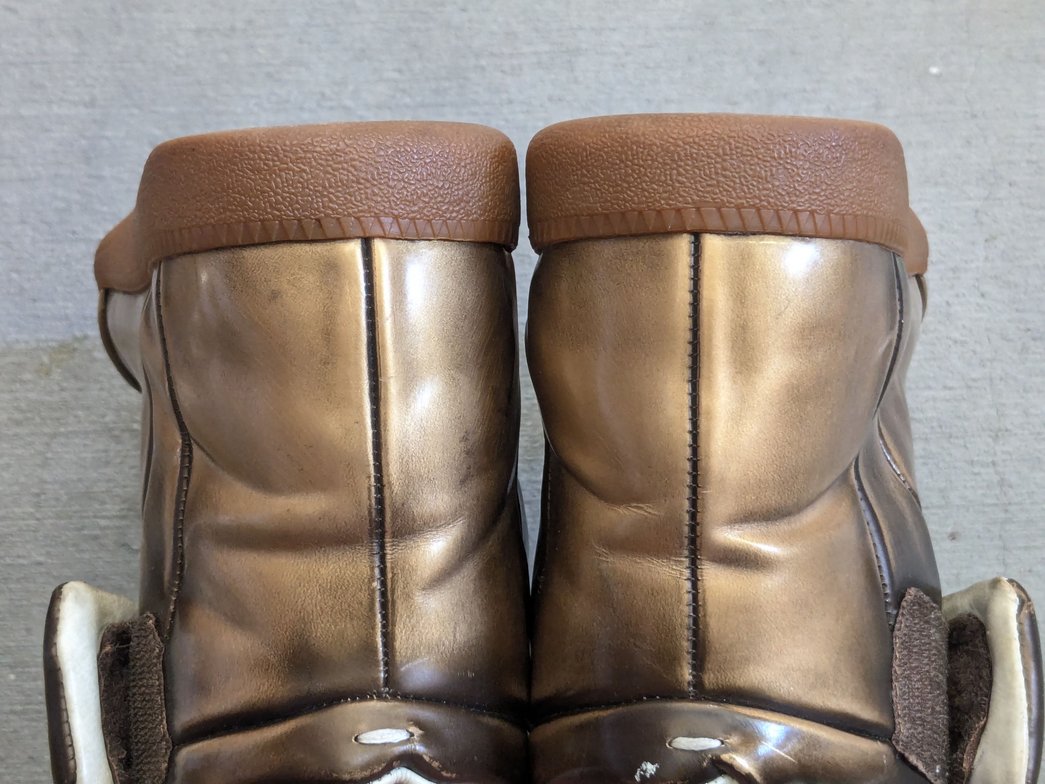 Maison Margiela Maison Margiela Future Gold 10 43 High Tops Leather Gum Size US 10 / EU 43 - 19 Thumbnail