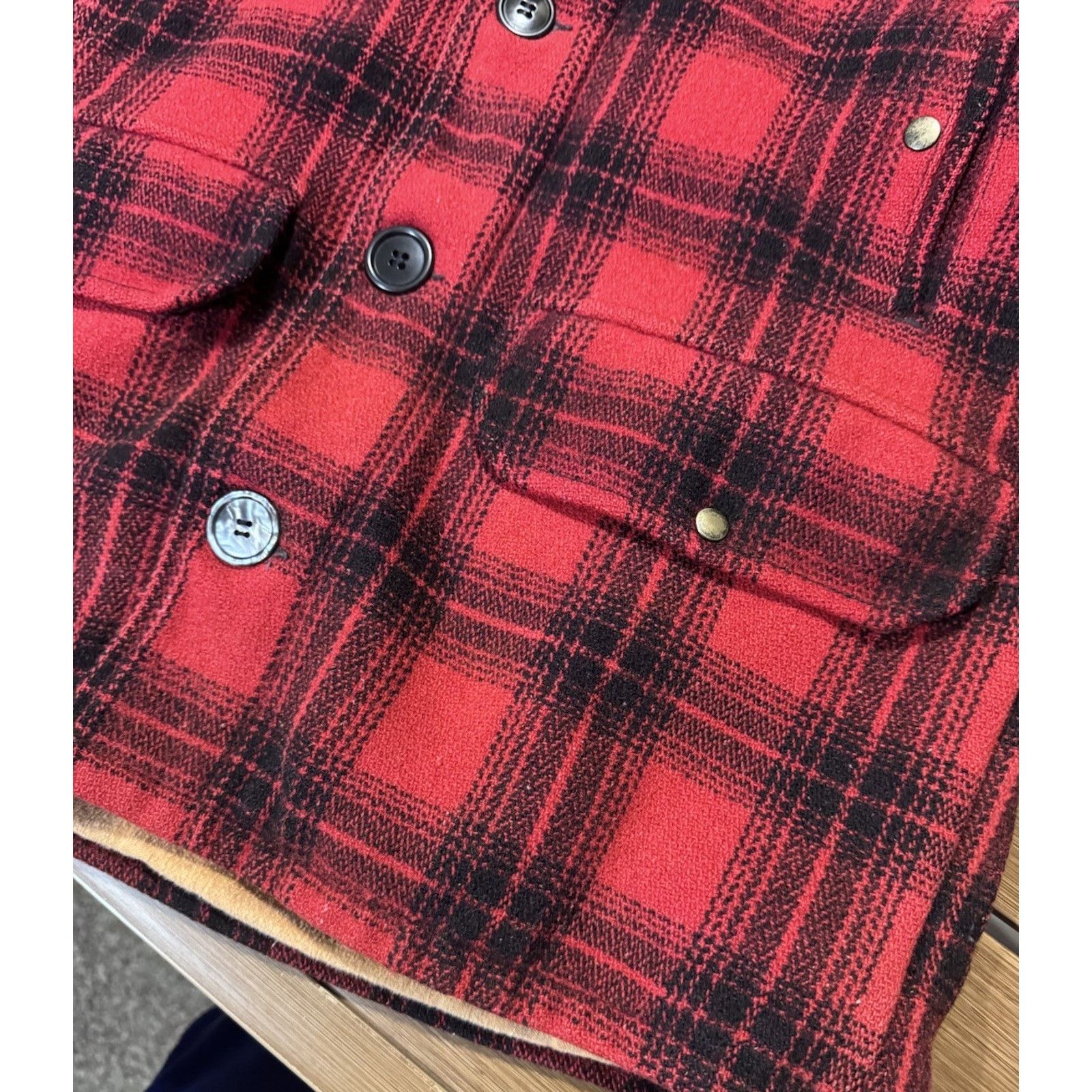 Other 1970s Johnson Woolen Mills Plaid Hunting Coat A 41 40 Size US M / EU 48-50 / 2 - 8 Thumbnail