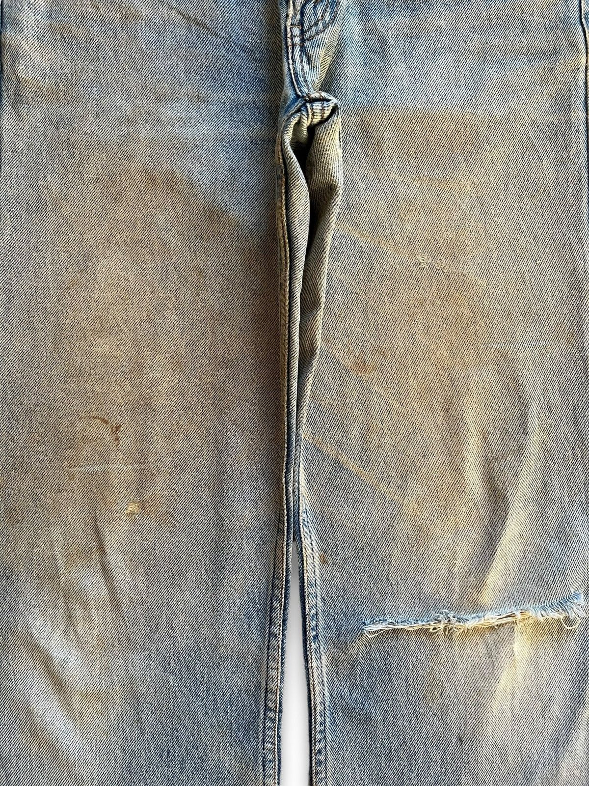 Levi's × Levi's Vintage Clothing Vintage 90s Levis 515 Mud Wash Distressed Loose Jeans Size US 29 - 5 Thumbnail