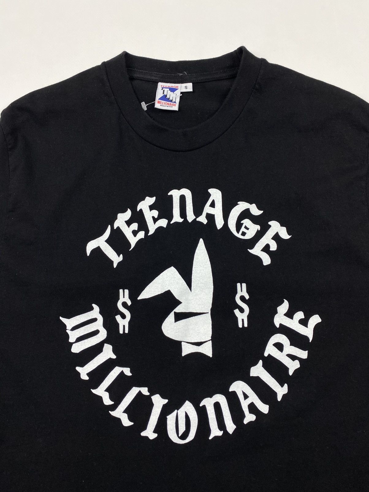 Vintage Y2K Vintage Teenage Millionaire Playboy Logo Slim T-Shirt Size S / US 4 / IT 40 - 2 Thumbnail