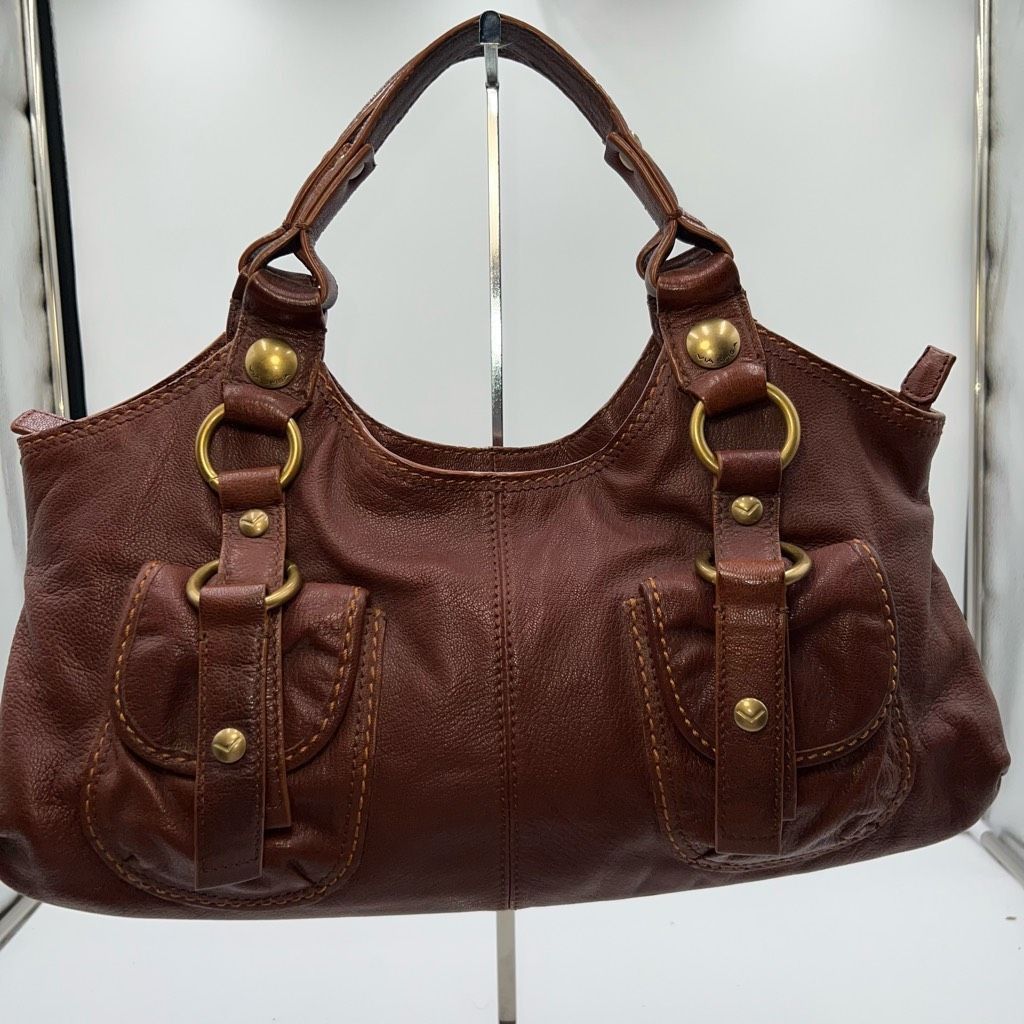 Other Via Spiga All Leather Snap Pocket Front Hobo Bag Size ONE SIZE - 1 Thumbnail