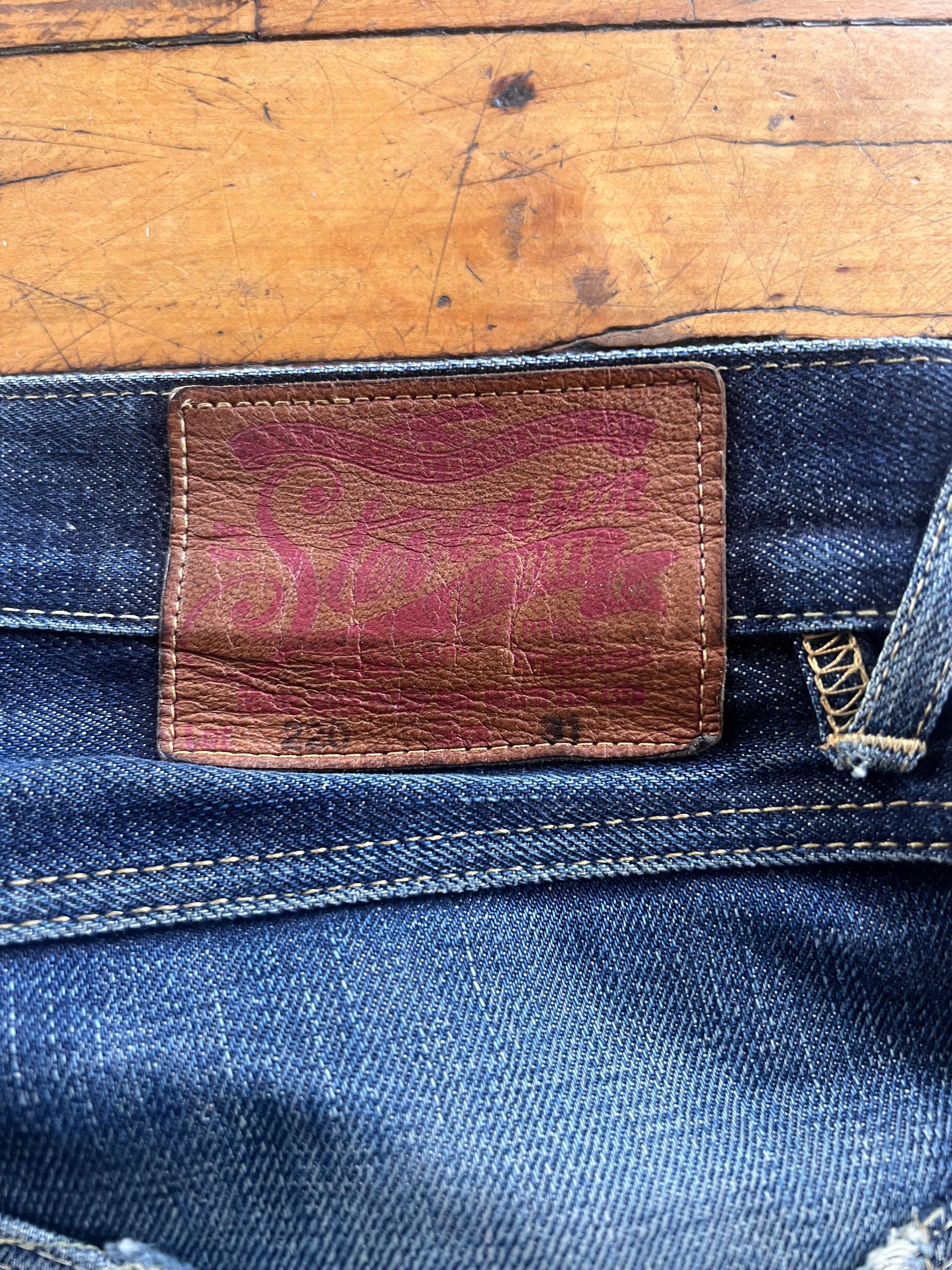 Stevenson Overall Co. Stevenson Overall Company - 220 Raw Denim - W31 Size US 31 - 10 Thumbnail