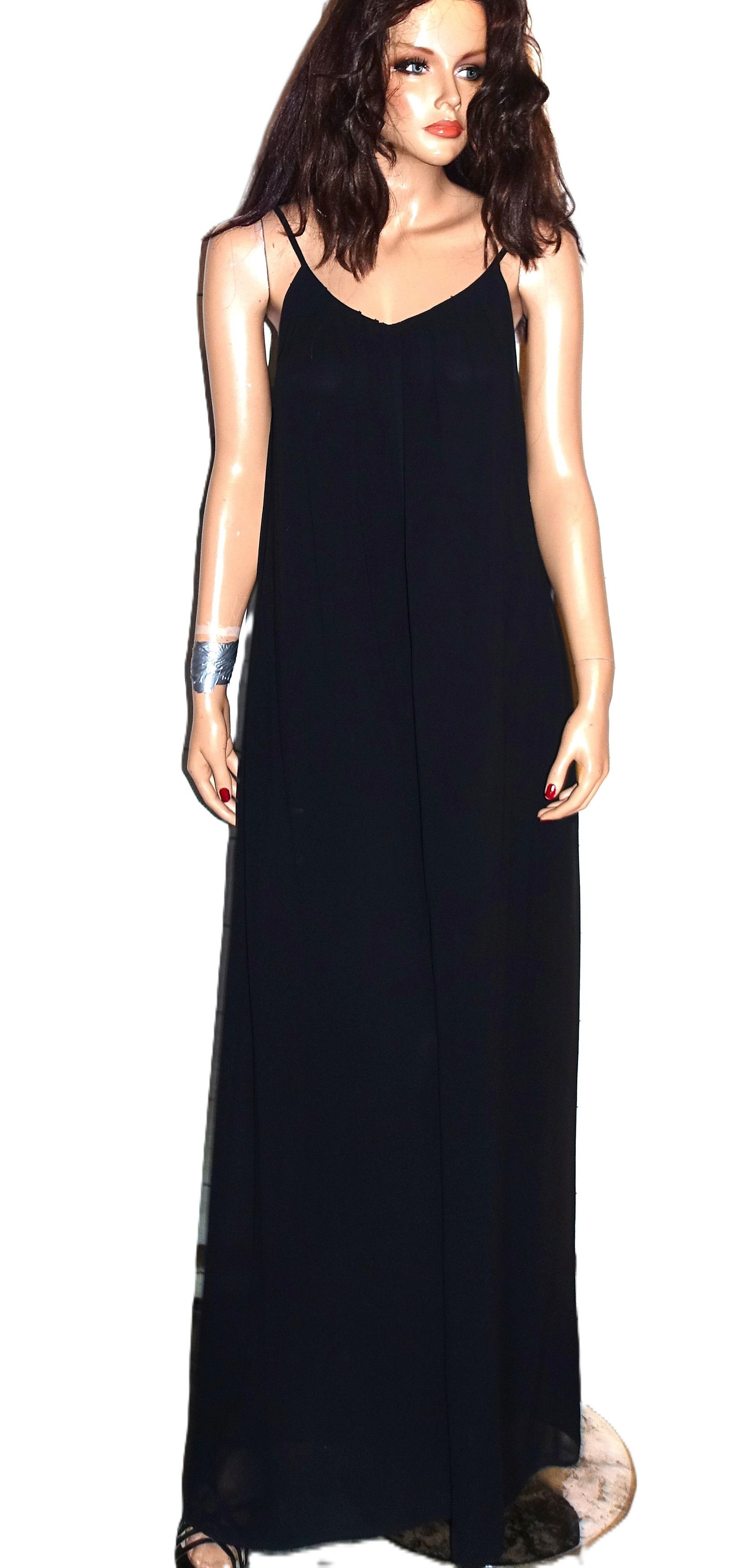 Other Dress Day Black Wide Leg Jumpsuit S NWT Size 32" / US 10 / IT 46 - 8 Thumbnail