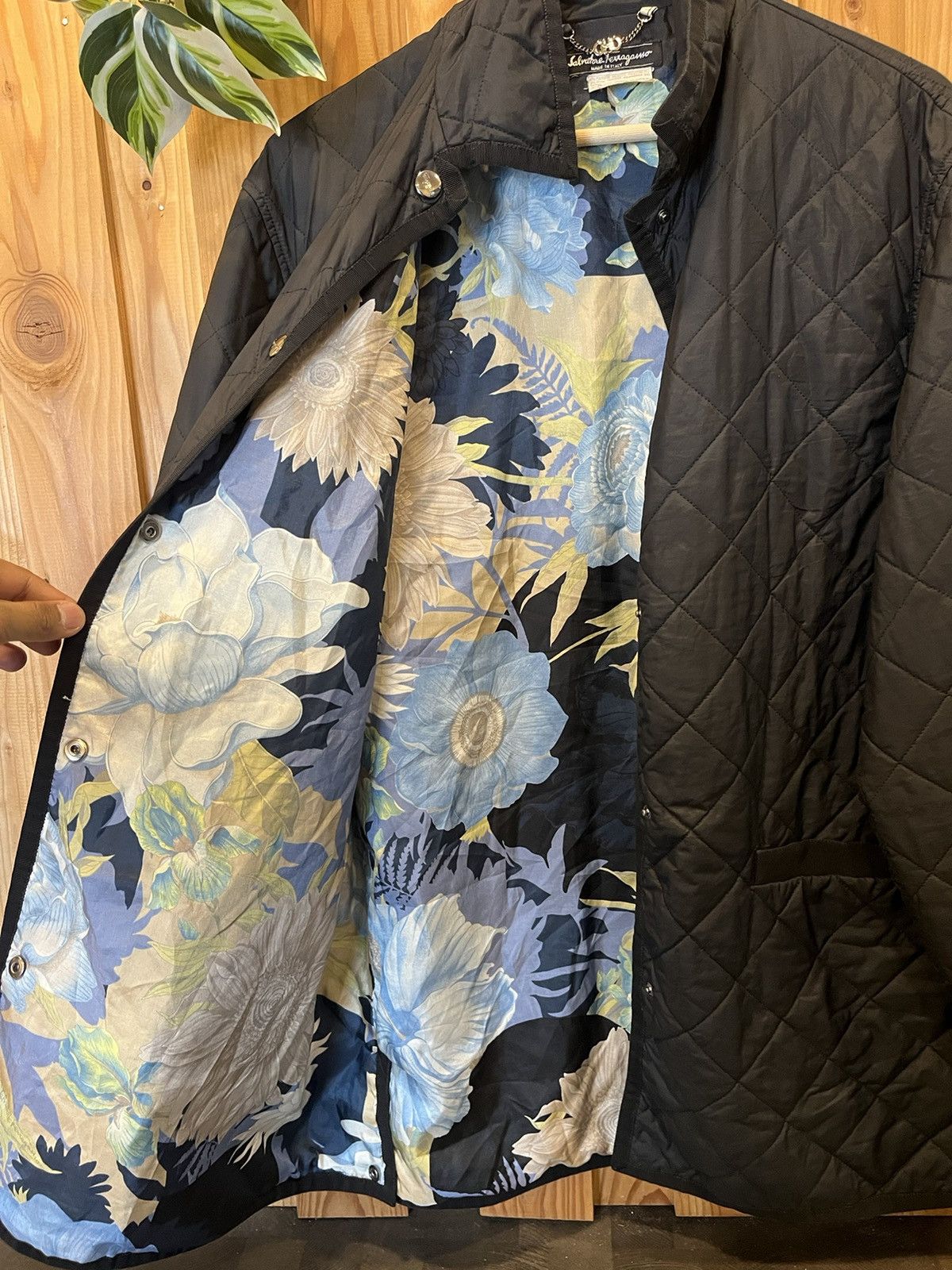 Salvatore Ferragamo × Vintage Salvatore ferragamo jacket Size US M / EU 48-50 / 2 - 7 Thumbnail