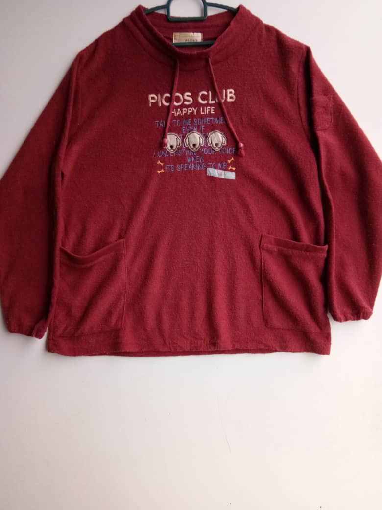 Japanese Brand Picos Club Happy Life Sweatshirt Size US L / EU 52-54 / 3 - 2 Thumbnail