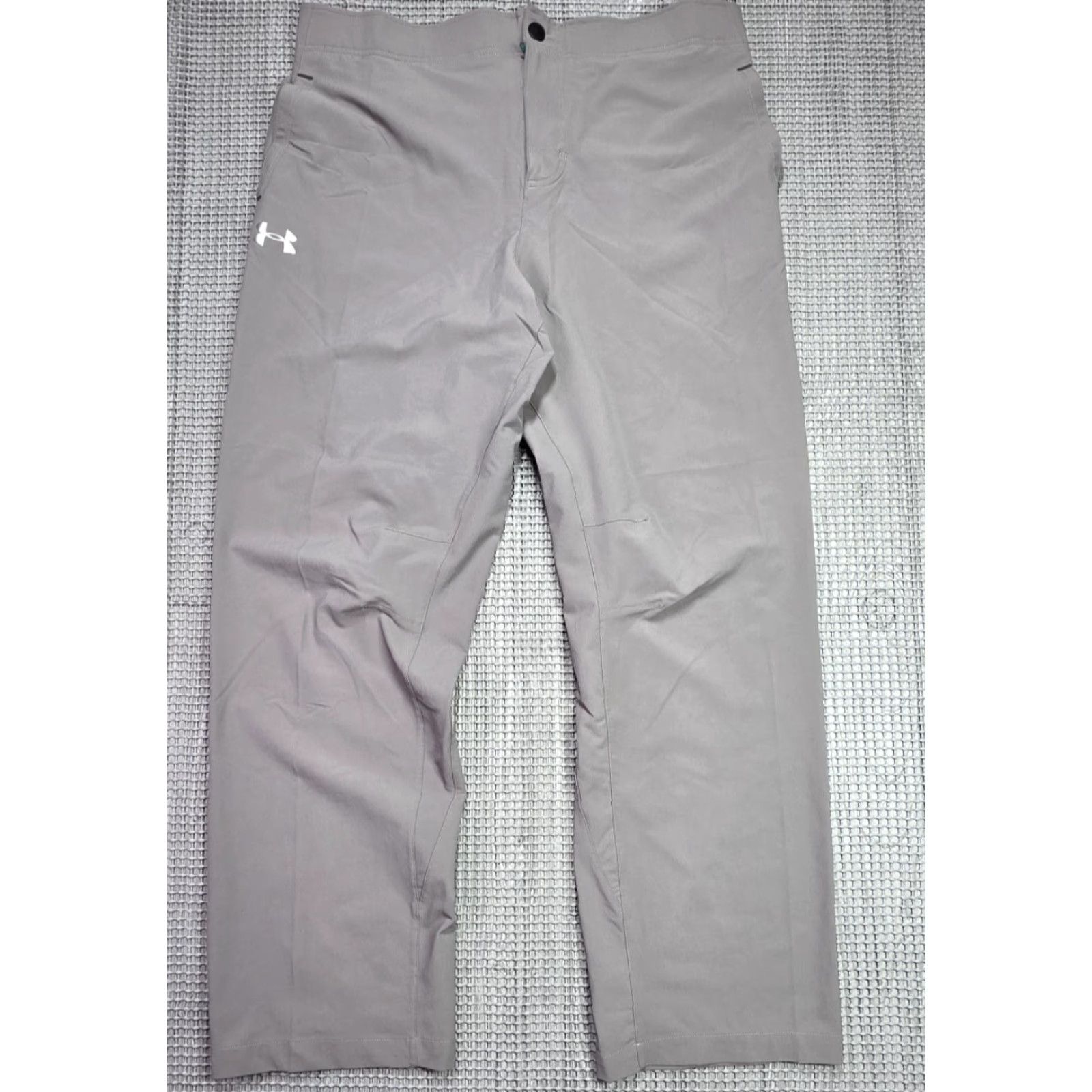 Under Armour Under Armour Pants Mens XL 36x31 Gray Performance Chino Golf Stretch Tech Size US 36 / EU 52 - 2 Thumbnail