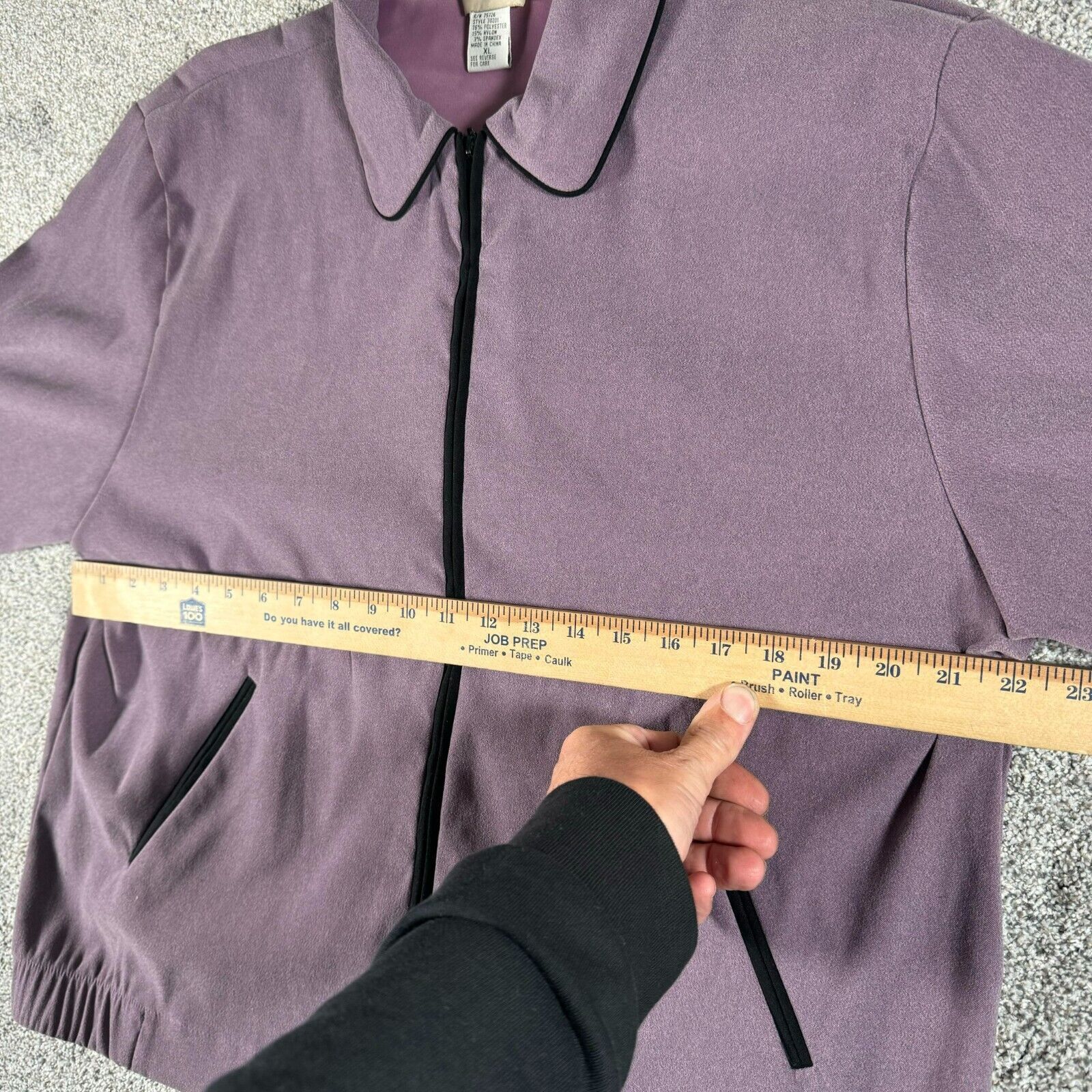 Other Teddi Jacket Womens XL Vintage 80s 90s Peter Pan Collar Size XL / US 12-14 / IT 48-50 - 8 Thumbnail