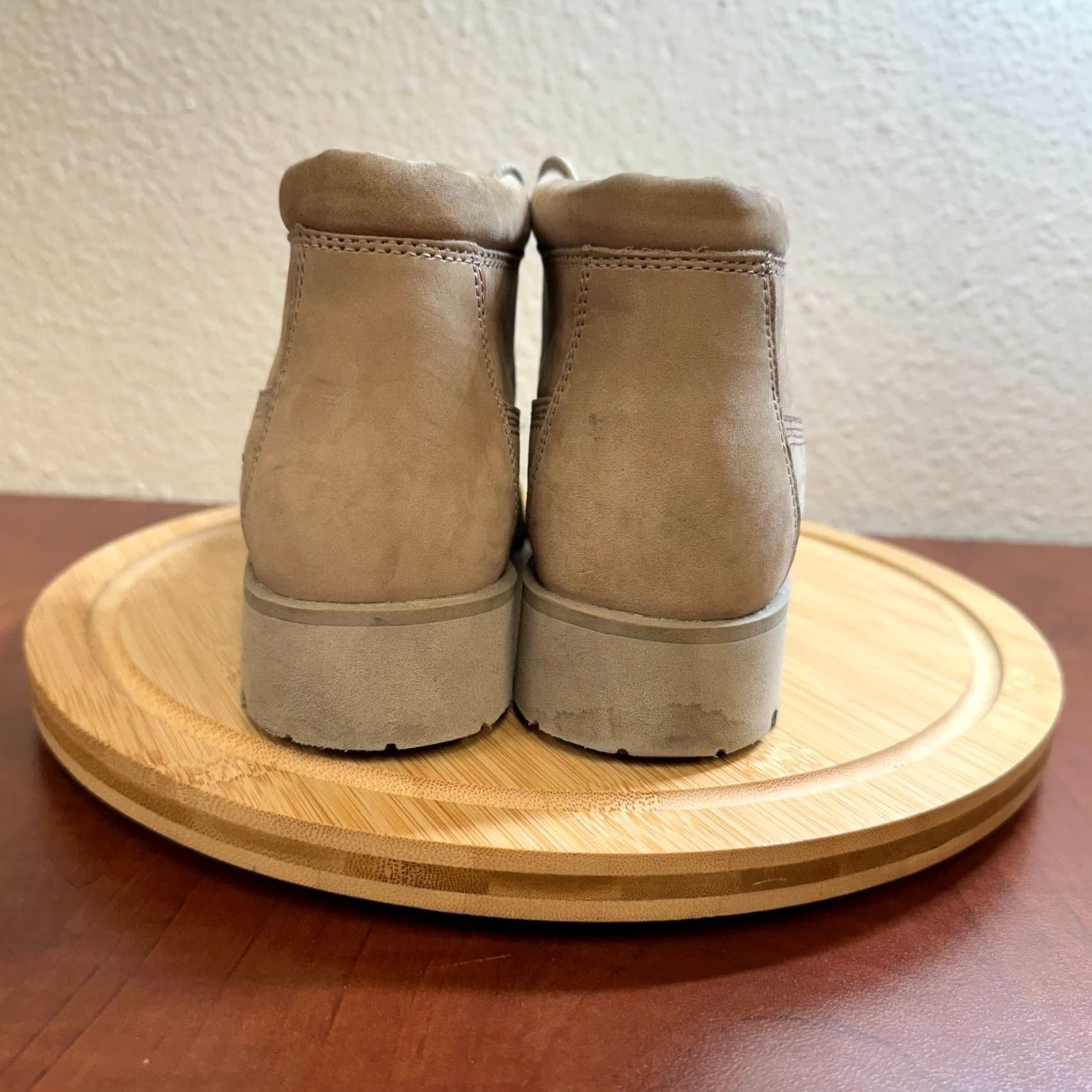 Timberland Timberland Boots Womens 6W Beige Mid Suede Lite Nellie Chukka Ankle Nubuck Tan - Boots - Women - Beige - W - Suede - Ankle - 6W Size US 6 / IT 36 - 3 Thumbnail