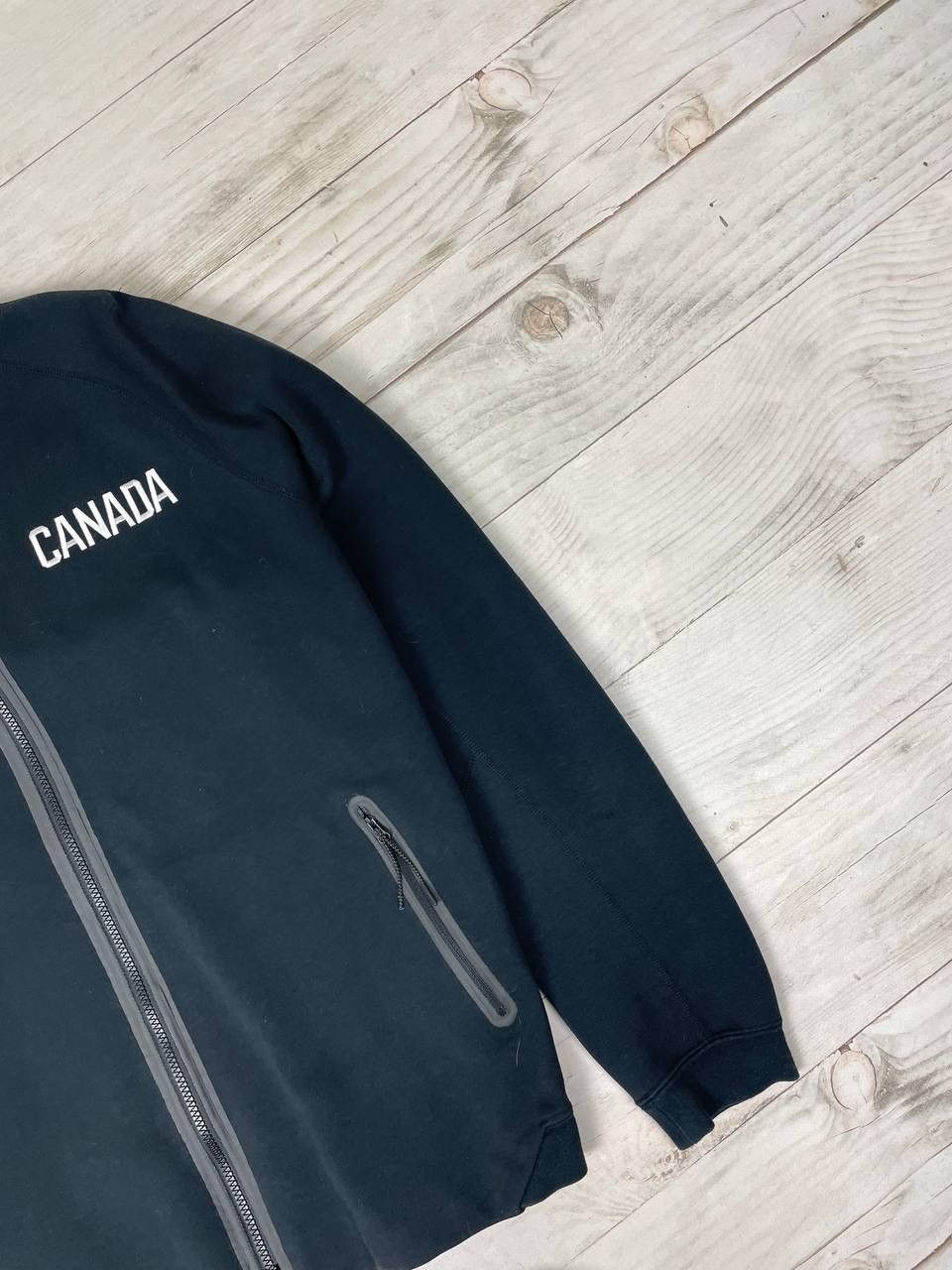 Nike Nike Tech Fleece Canada Team Full Zip Track Jacket Drill Size US XL / EU 56 / 4 - 3 Thumbnail
