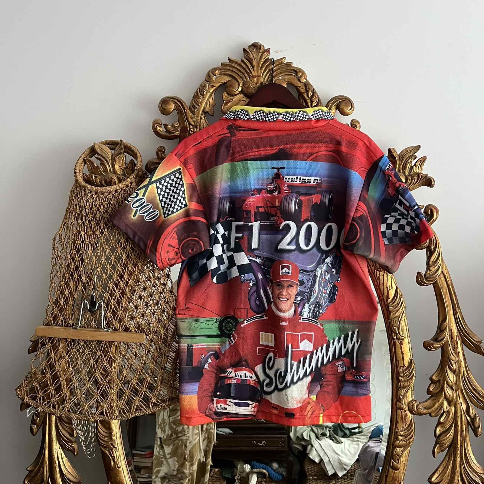 Other Vintage Ferrari Formula1 Schumacher Champ Bootleg Racing Tee Size US M / EU 48-50 / 2 - 2 Thumbnail