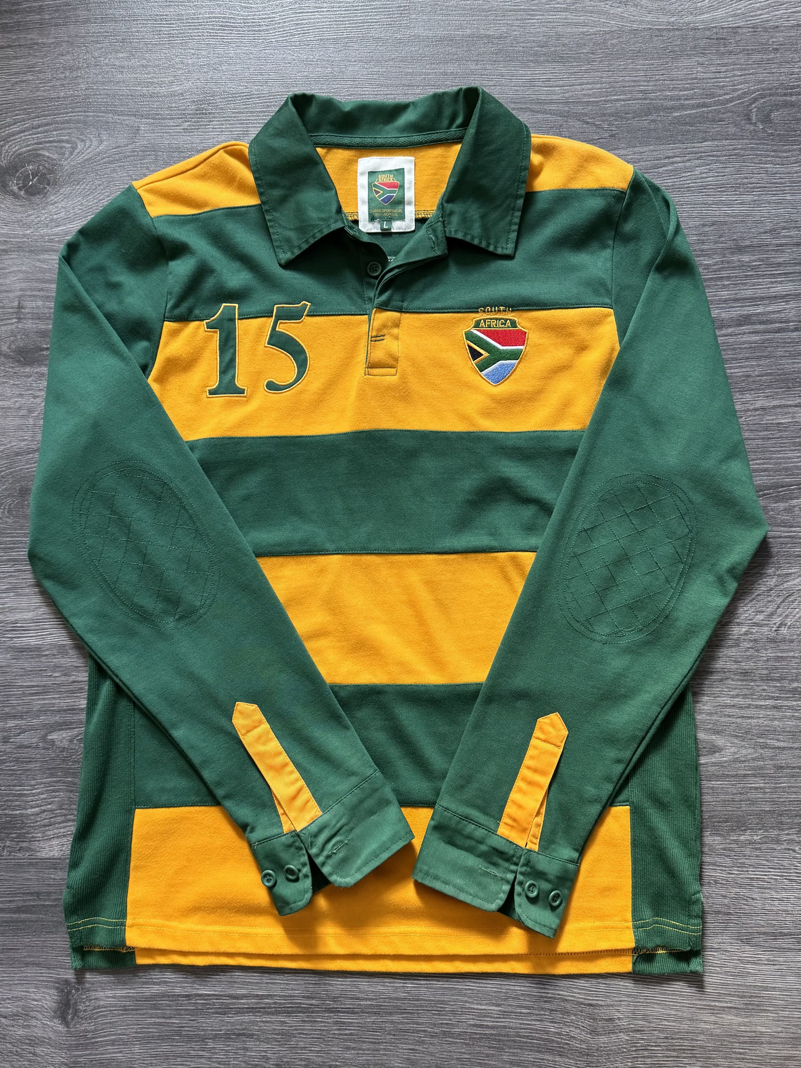 Other Vintage South Africa rugby long sleeve Size US XL / EU 56 / 4 - 3 Thumbnail