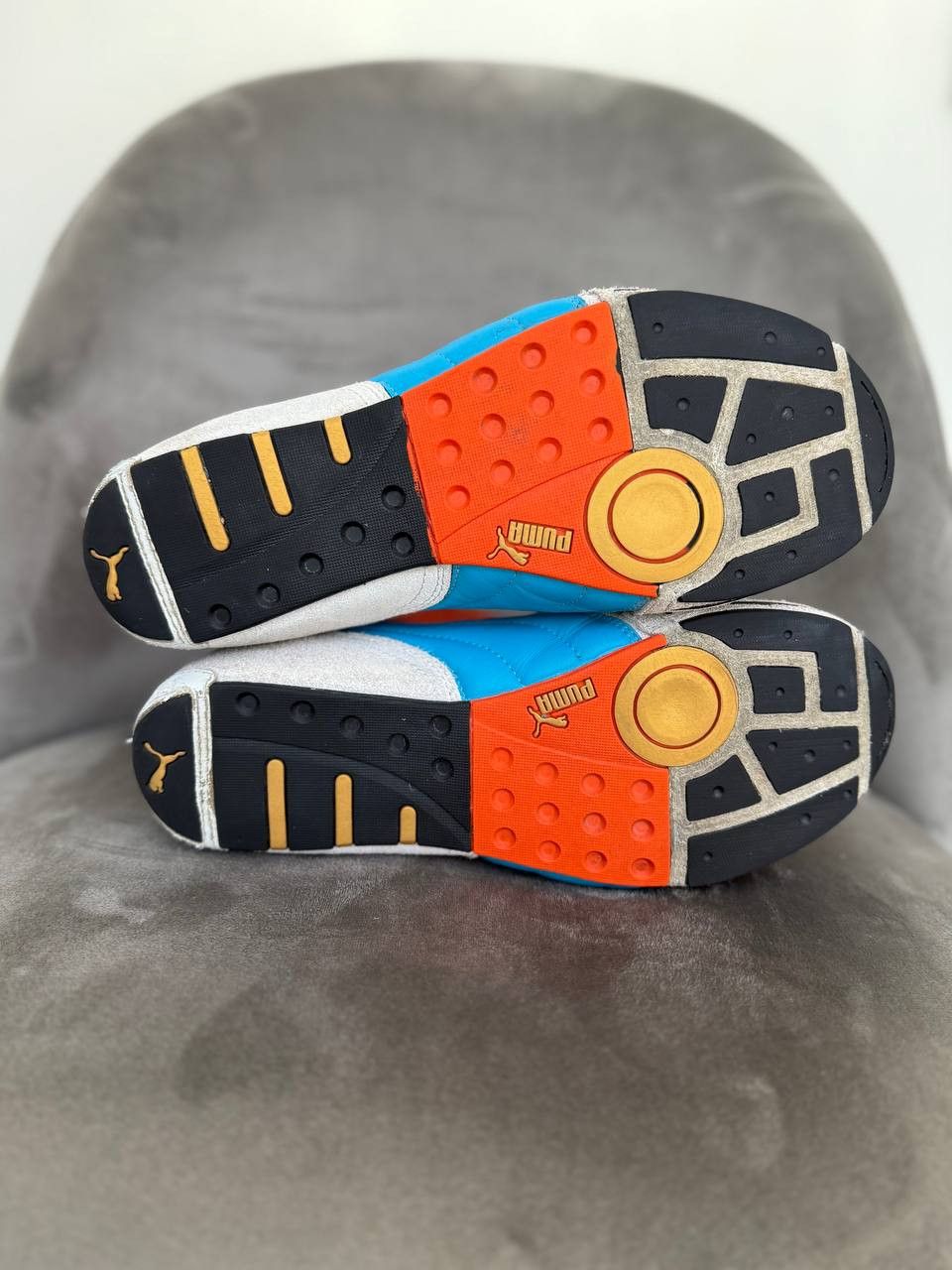 Puma Puma 00s Archive Schattenboxen Orange Wrestling Boxing Boots Size US 7.5 / IT 37.5 - 9 Thumbnail