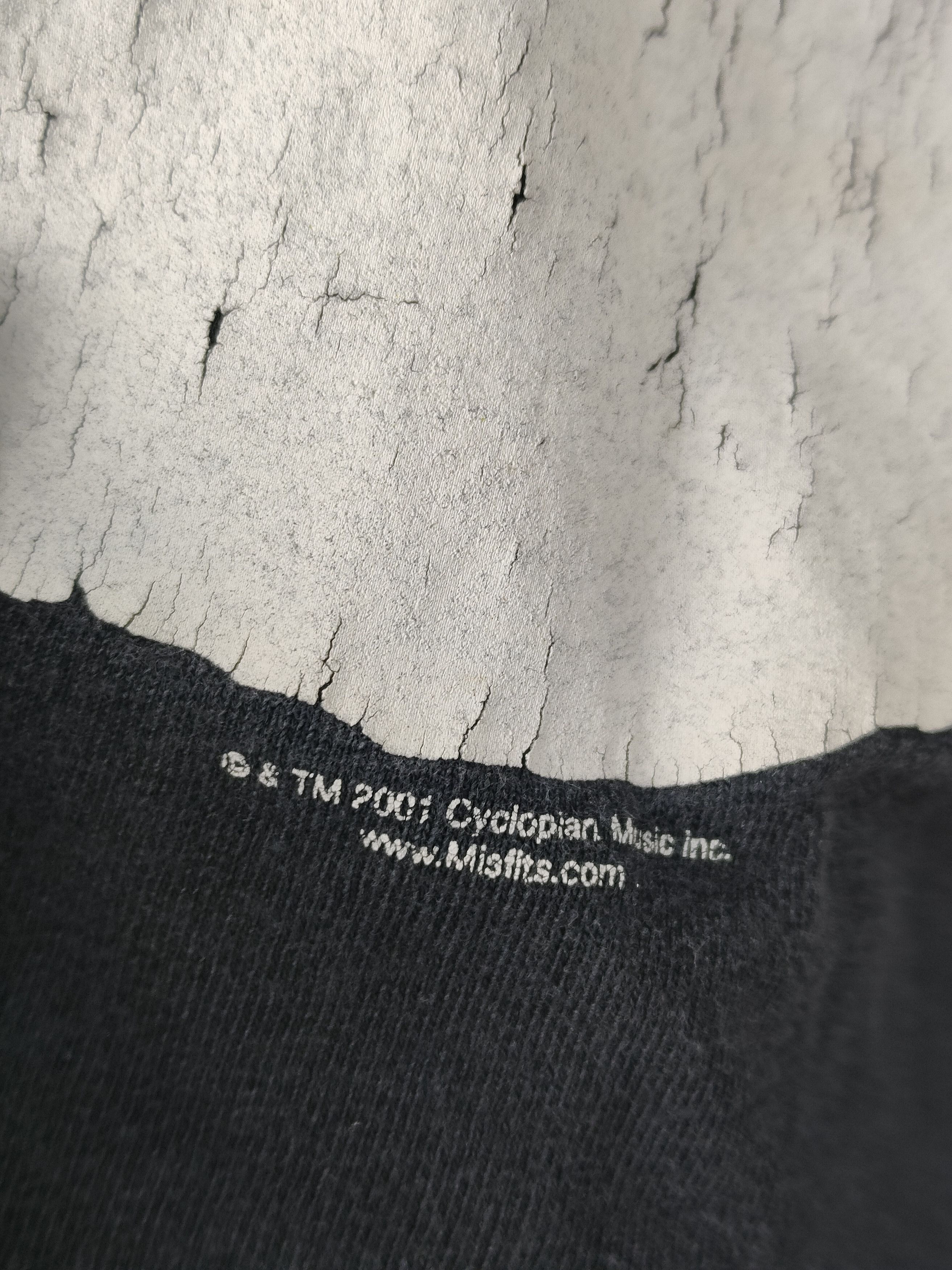 Band Tees Vintage 2001 Misfits Band Shirt Size US S / EU 44-46 / 1 - 4 Thumbnail