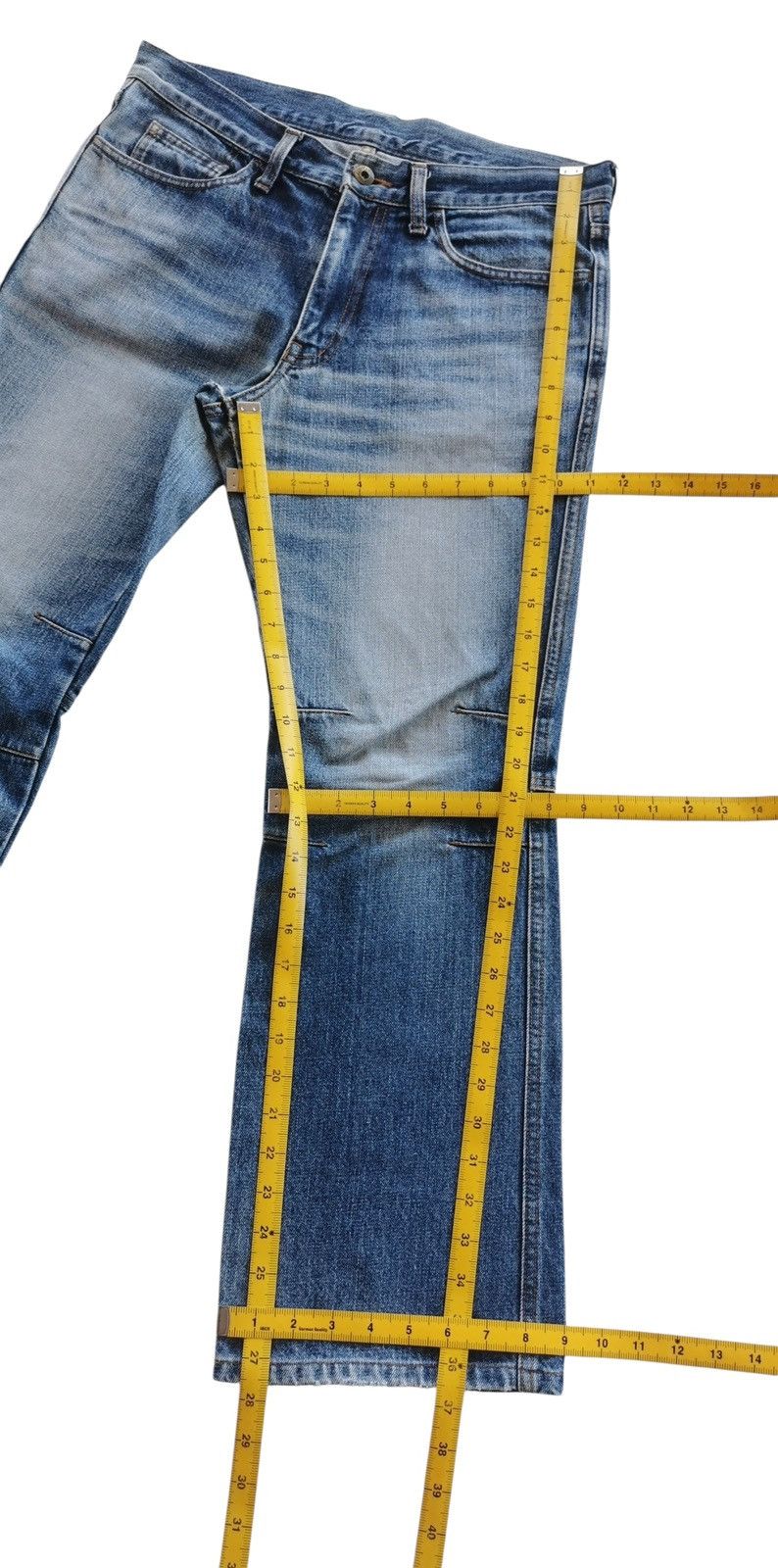 Boycott Boycot Flare Ankle Jeans Size US 32 / EU 48 - 8 Thumbnail
