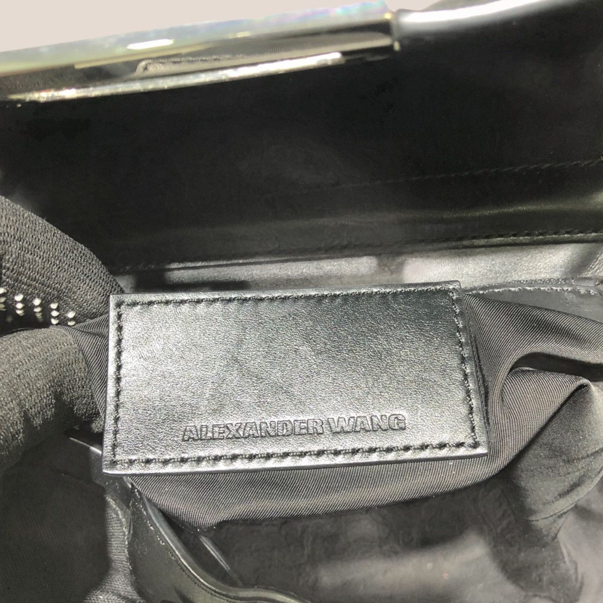 Alexander Wang ‼️LASTDROP‼️ AUTHENTIC ALEXANDER WANG PRISMA SKELETAL BACKPACK Size ONE SIZE - 10 Thumbnail