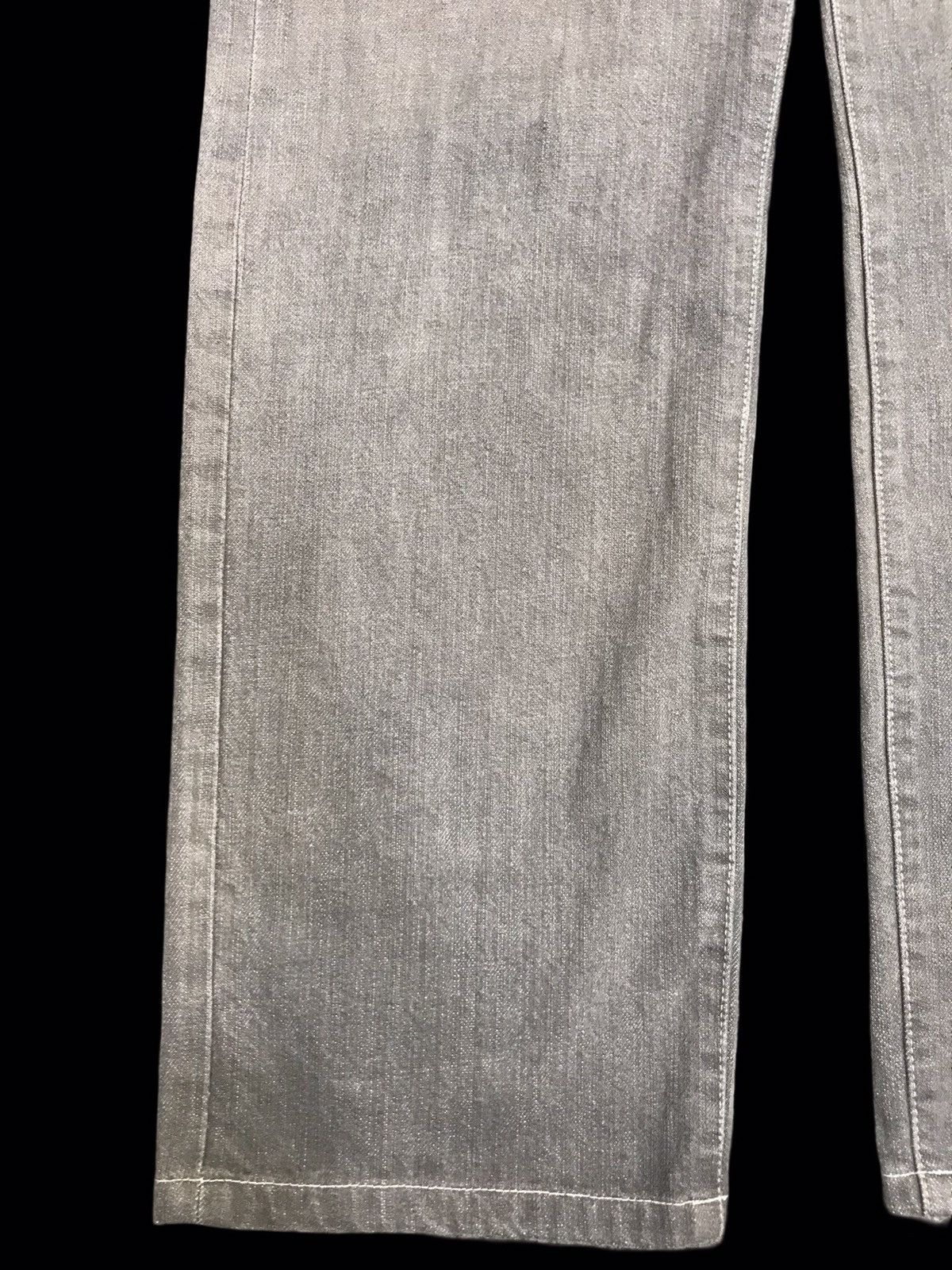Japanese Brand 💥90s Style💥MODEST GOVERN REGULAR GREY JAPAN DENIM F400 Size US 29 - 8 Thumbnail