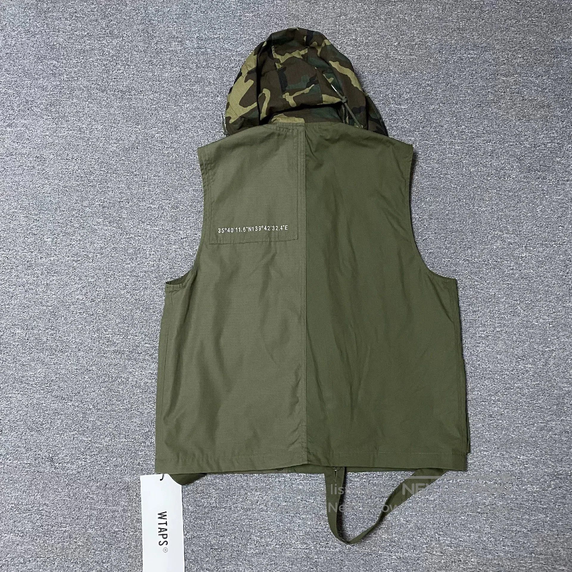 Wtaps WTAPS 21AW TRADER Vest with Hood. Size US S / EU 44-46 / 1 - 2 Thumbnail
