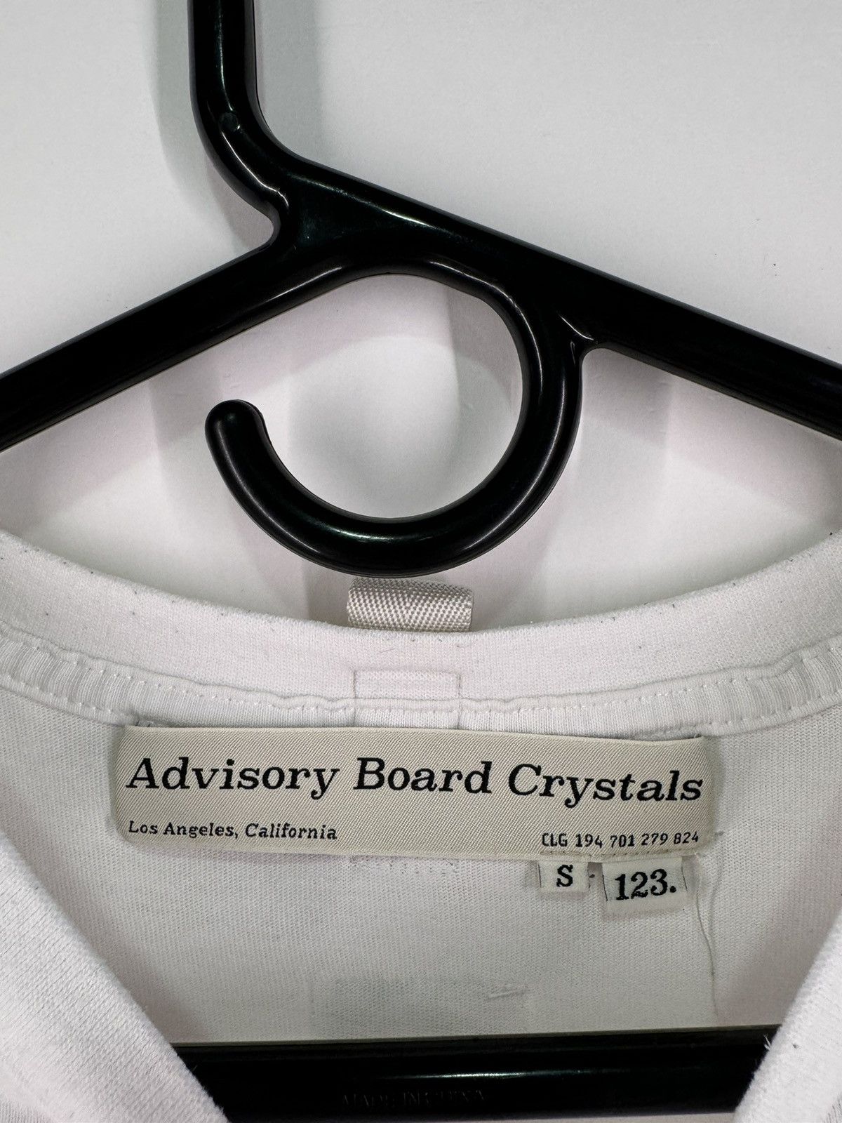 Advisory Board Crystals Advisory Board Crystals Classic White Tee Size US S / EU 44-46 / 1 - 5 Thumbnail