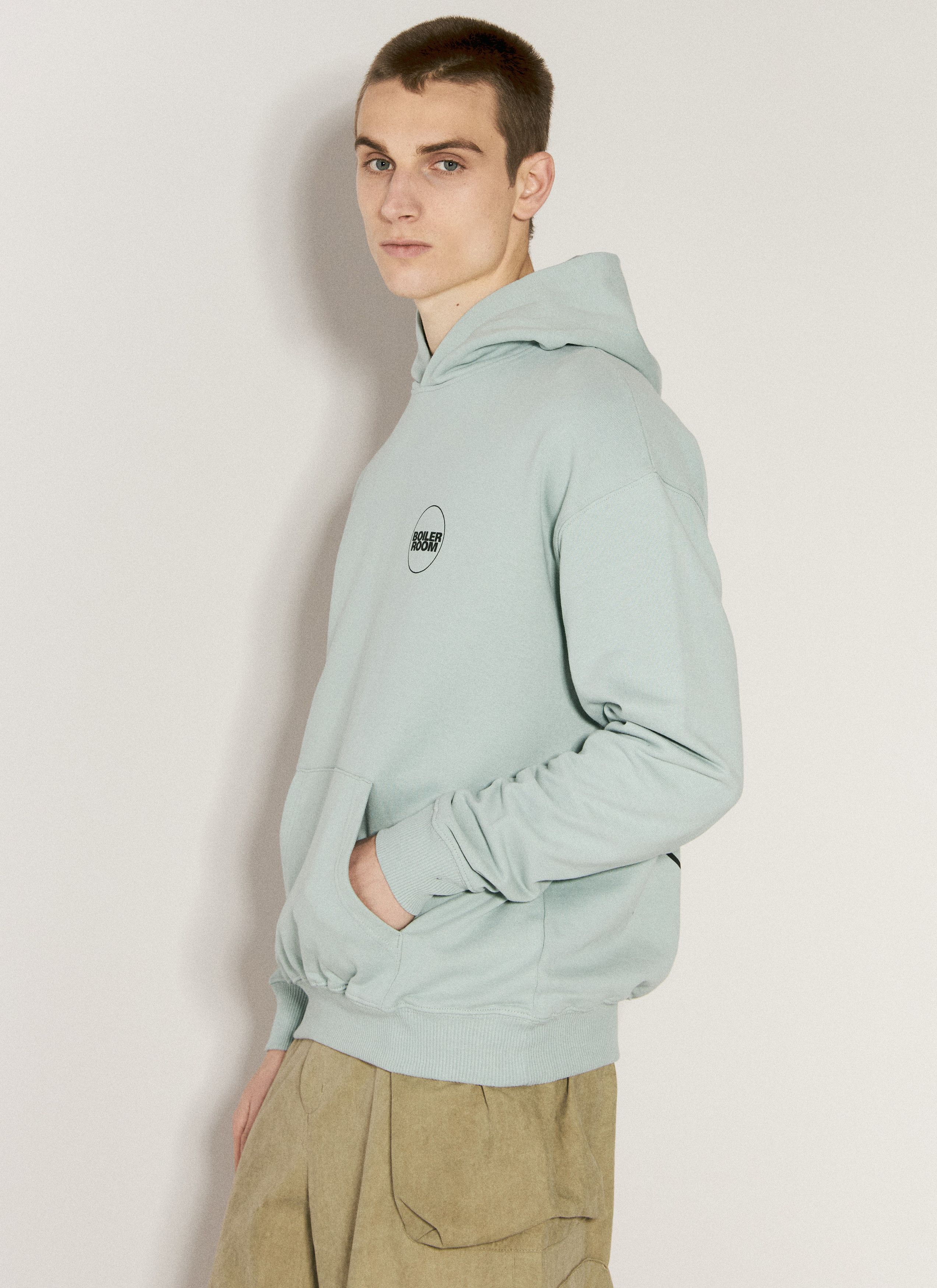 Boiler Room Logo Print Hooded Sweatshirt Size US M / EU 48-50 / 2 - 1 Thumbnail