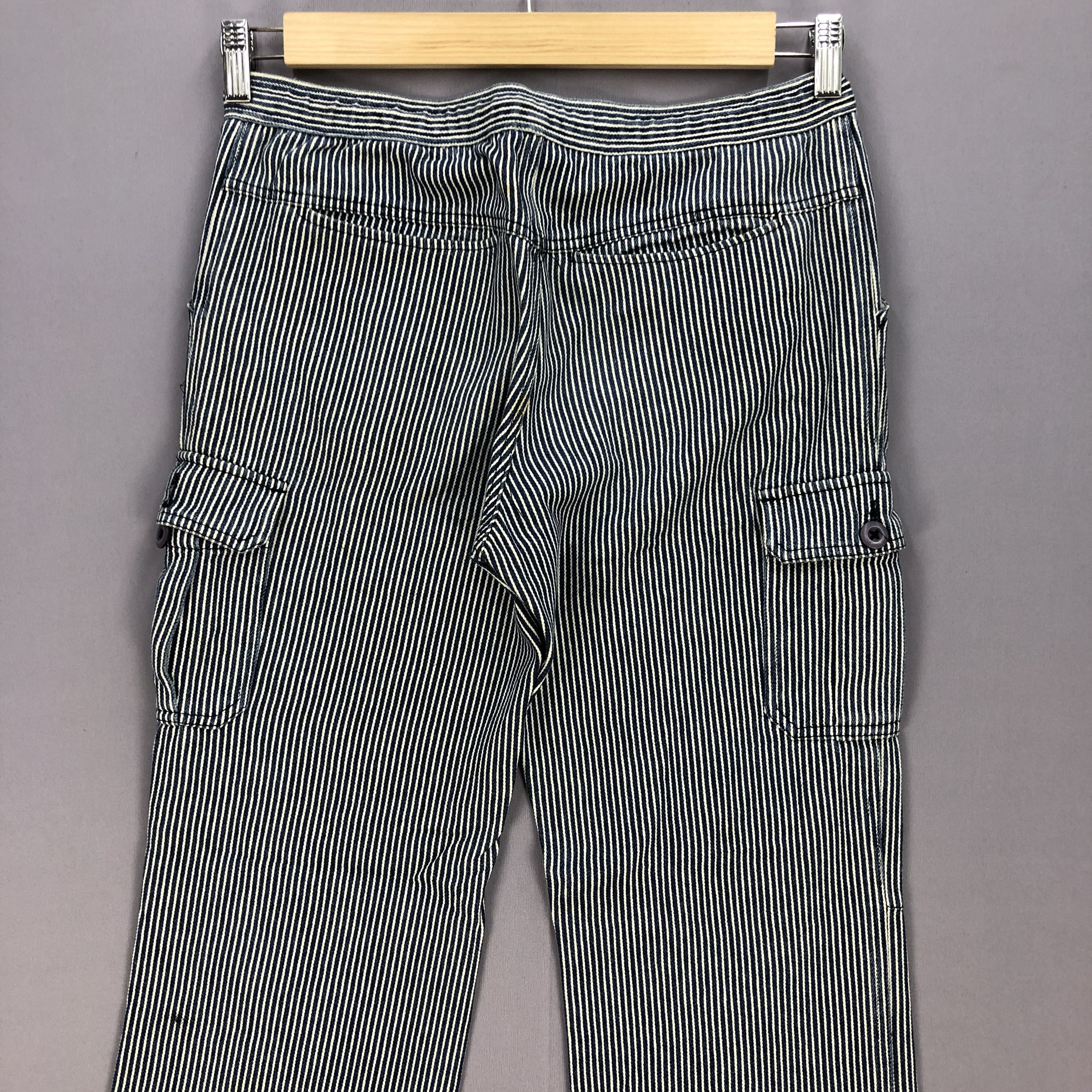 Japanese Brand Vintage Japanese Paracute Trouser Multi Pocket Cargo Pants Size US 30 / EU 46 - 4 Thumbnail