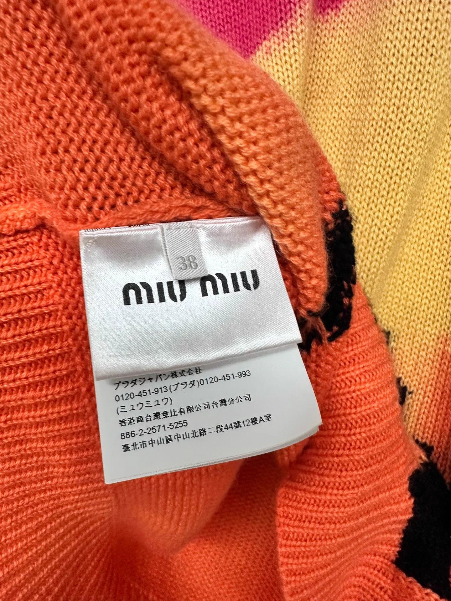 Miu Miu MIU MIU Women's 38 SWEATER Size XS / US 0-2 / IT 36-38 - 3 Thumbnail