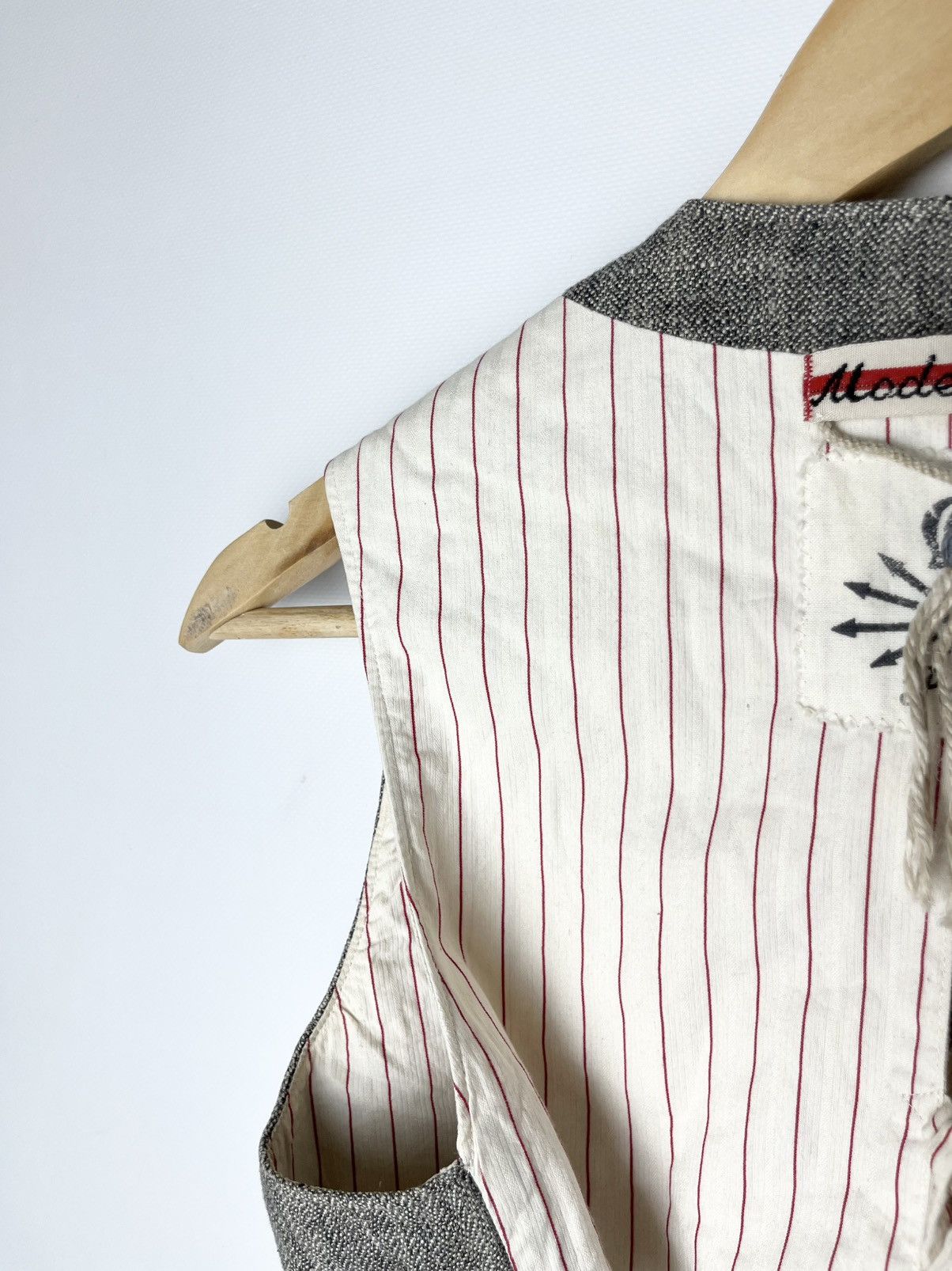 Jean Paul Gaultier Archival Jean Paul Gaultier SS 1990 Linen Vest Size US S / EU 44-46 / 1 - 10 Thumbnail