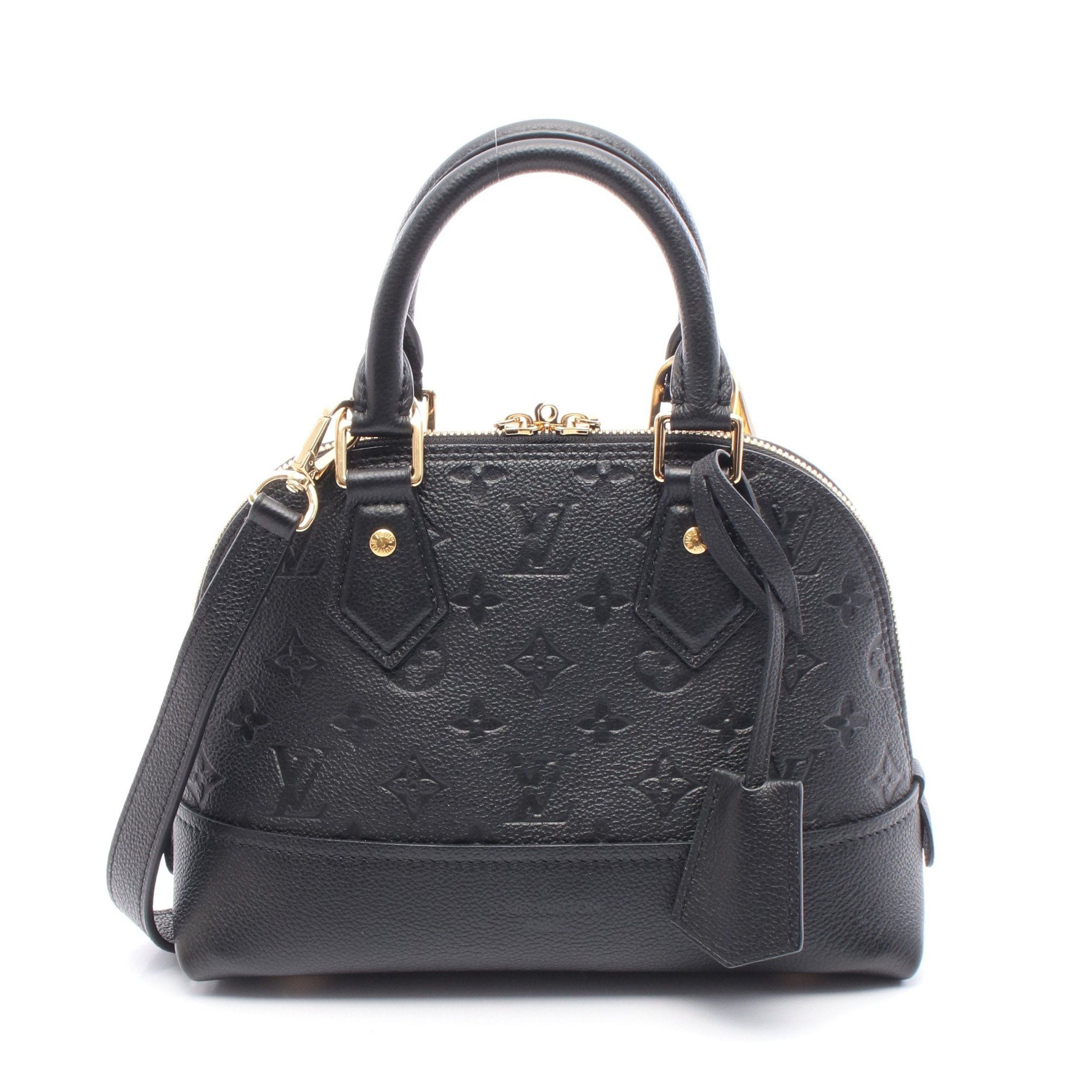 Louis Vuitton Louis Vuitton Neo Alma Bb Monogram Empreinte Noir Handbag Leather Black Size ONE SIZE - 1 Thumbnail