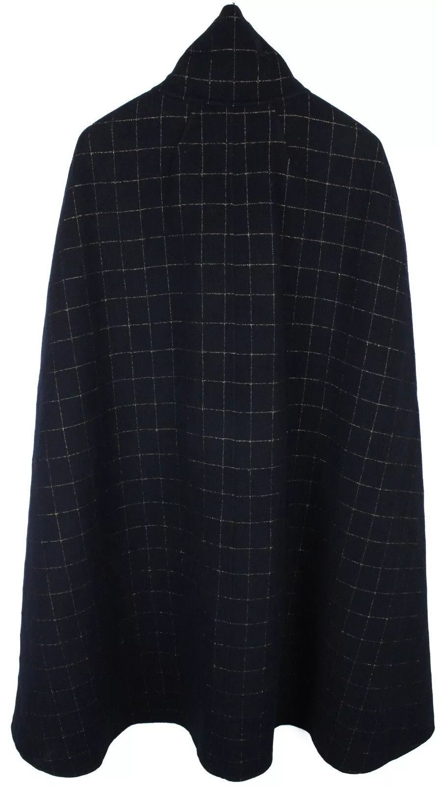 Sandro SANDRO Coat Women's (EU) 38 Wool Blend Poncho Plaid Clasp Size M / US 6-8 / IT 42-44 - 2 Thumbnail
