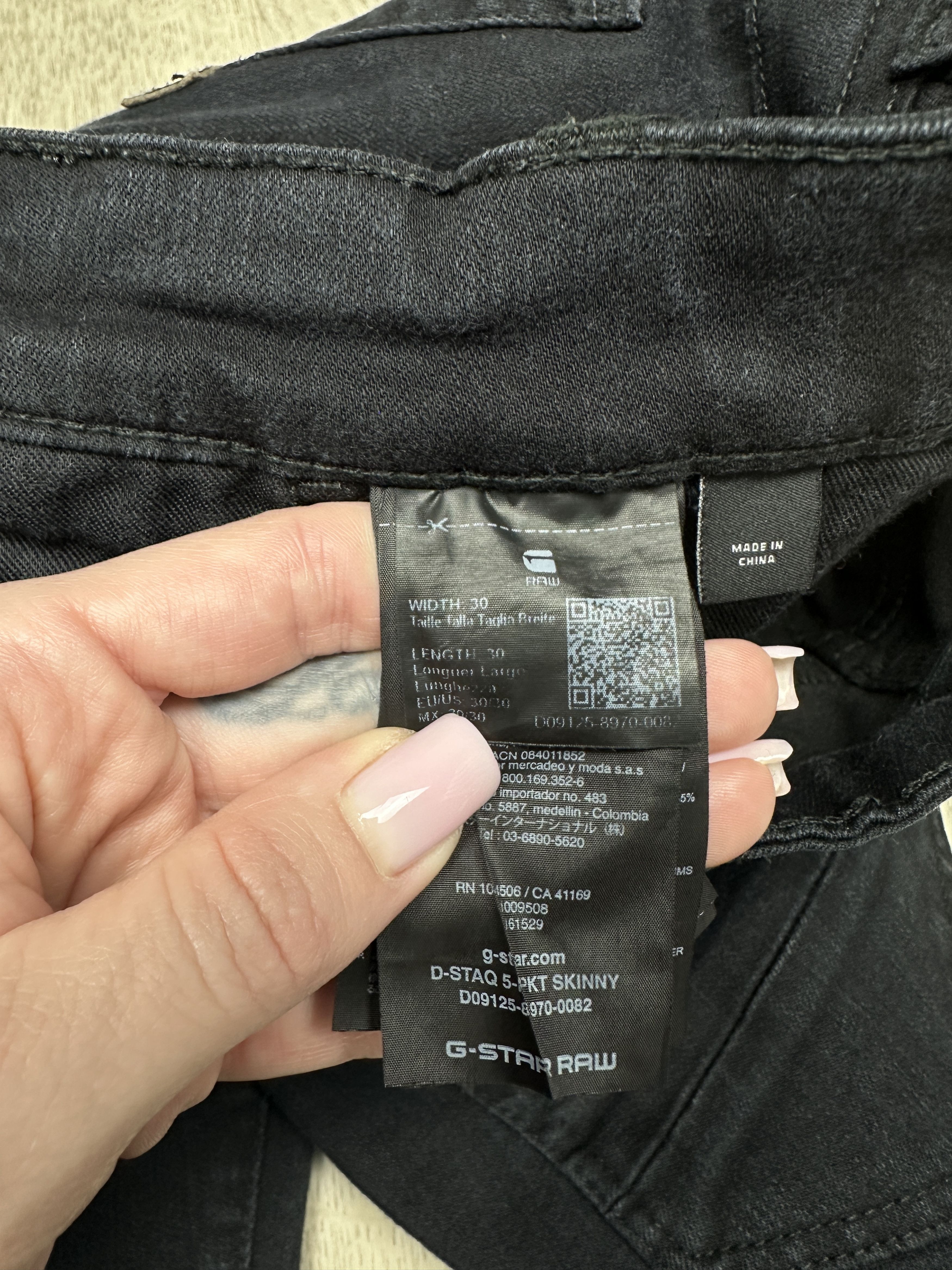 G-Star G Star Raw Mens D-Staq 5 Pkt Denim Pants Jeans Size US 30 / EU 46 - 5 Thumbnail