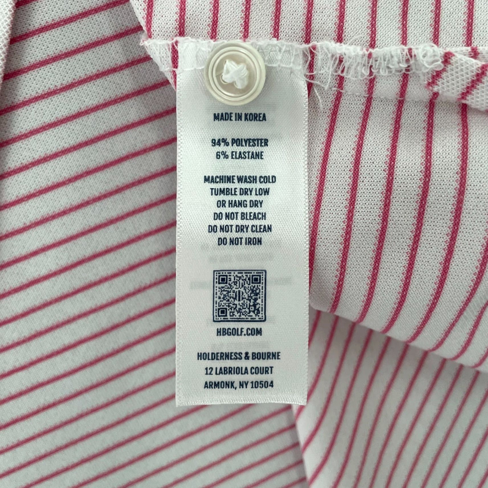 Vintage Holderness & Bourne Shirt Adult XL White Polo The Gordon Big Spring Golf Club Size US XL / EU 56 / 4 - 6 Thumbnail