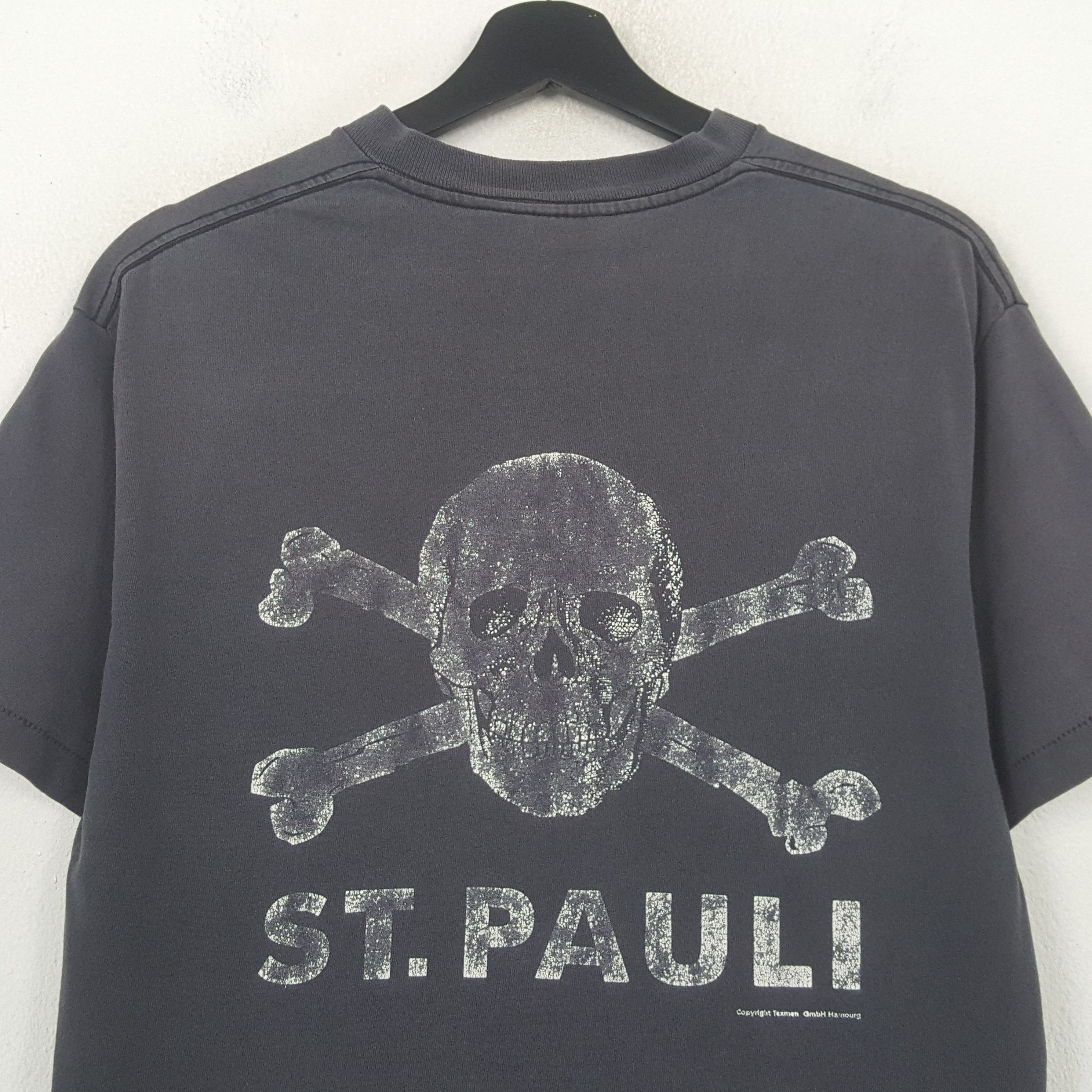 Vintage St.Pauli Vintage Tshirt RR25 Size US M / EU 48-50 / 2 - 2 Thumbnail