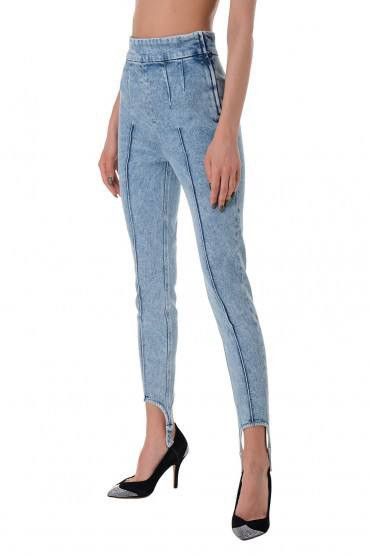 Isabel Marant Isabel Marant - Nanouli High-Rise Skinny Stirrup Jeans Size 26" / US 2 / IT 38 - 5 Thumbnail