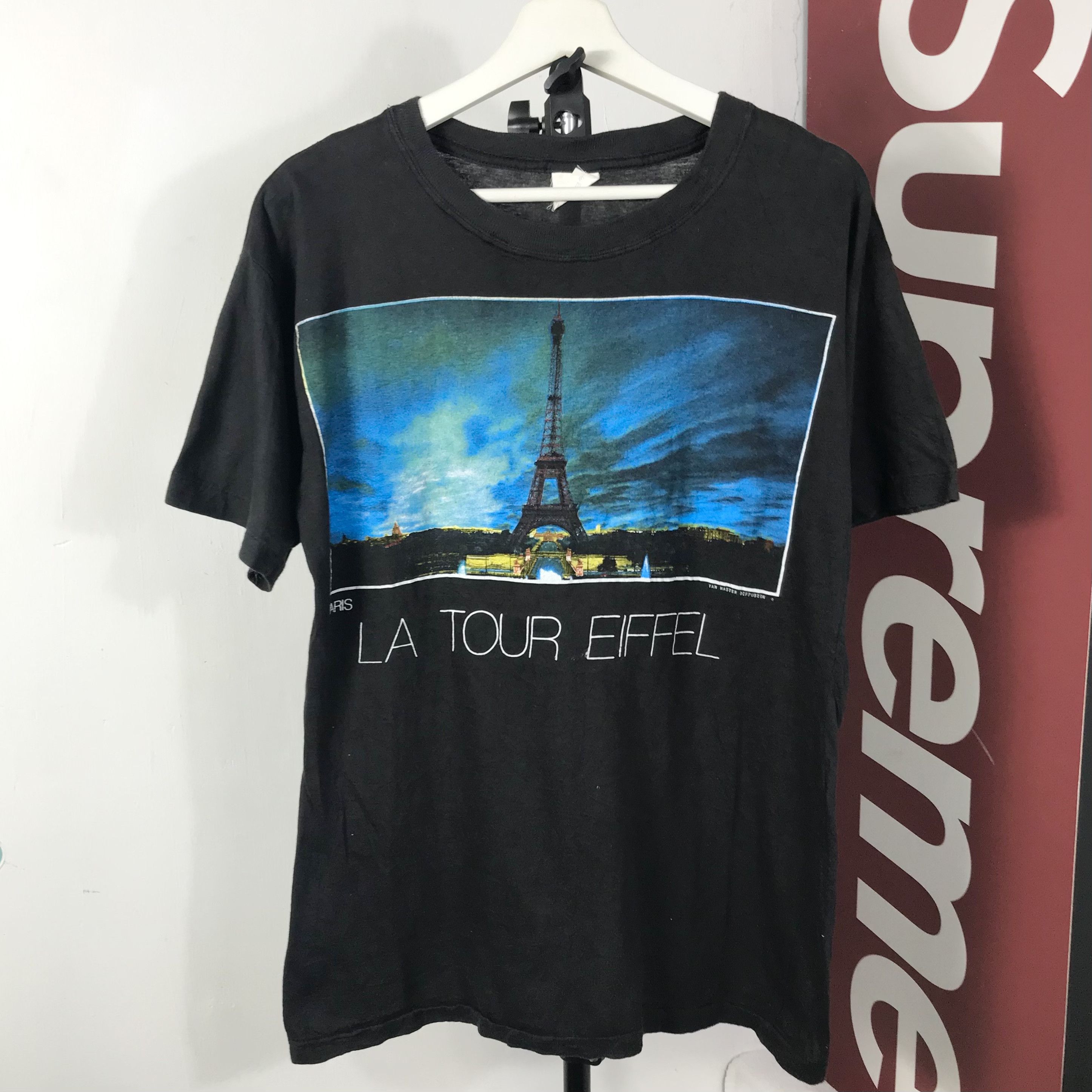 Kith × Streetwear × Vintage Kith Paris Eiffel Tower Tee | Grailed