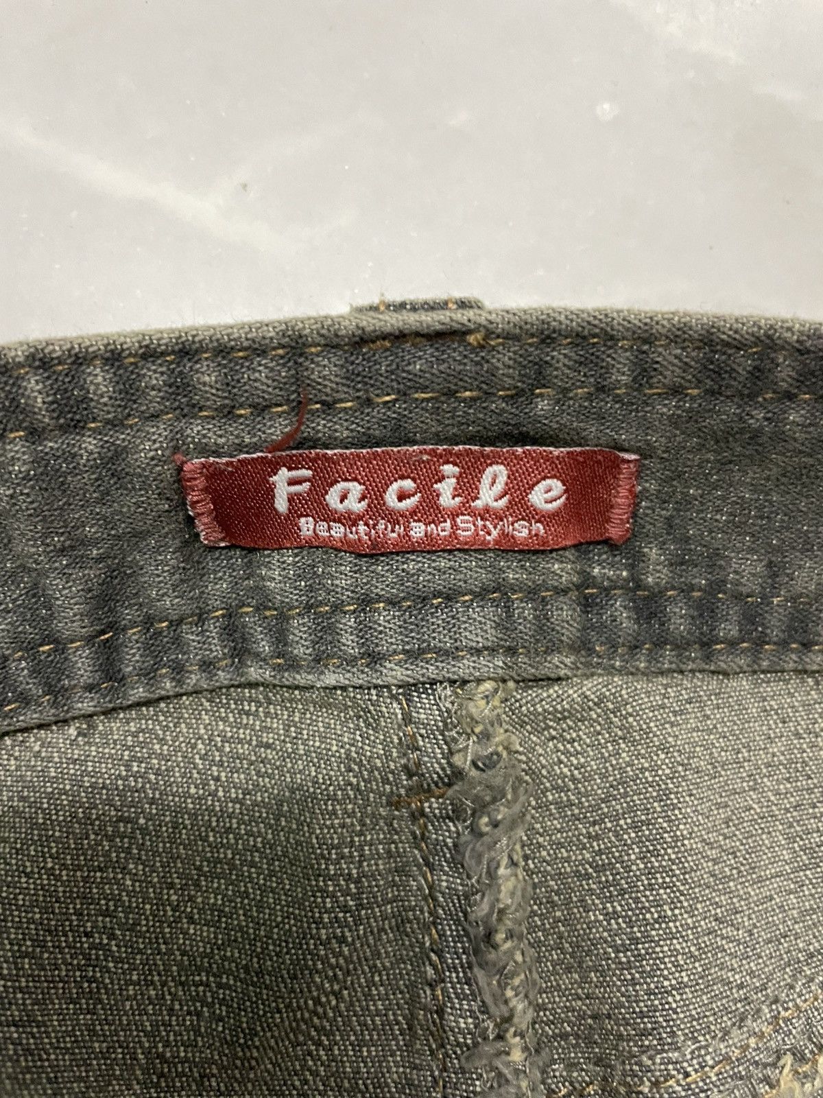 Designer 💥Flared💥90s Style Japanese Mudwash Bootcut Classic Style Size 26" / US 2 / IT 38 - 6 Thumbnail