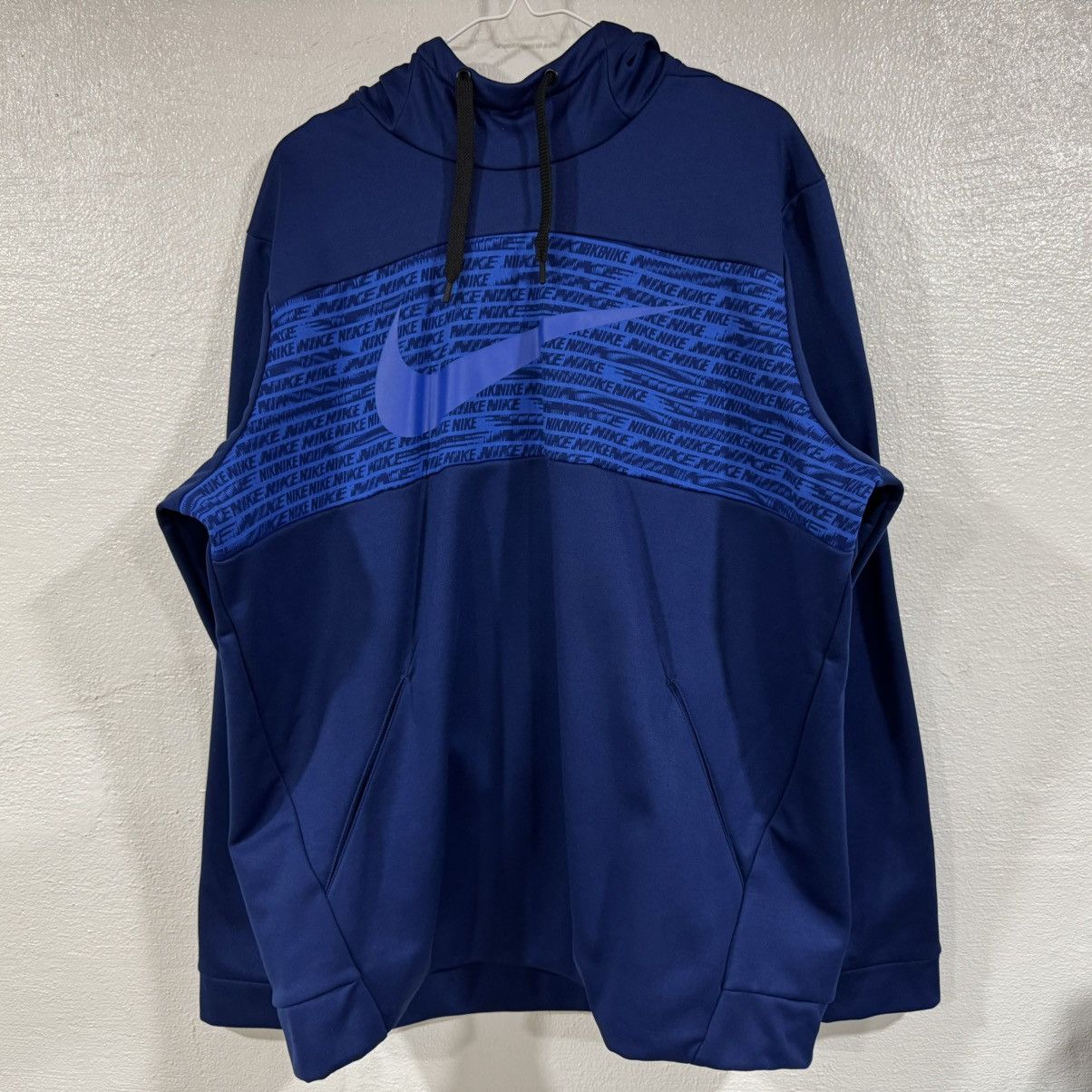 Nike Nike Therma Dri Fit GFX Pullover Hoodie Blue BV2764-492 Size US XL / EU 56 / 4 - 1 Thumbnail